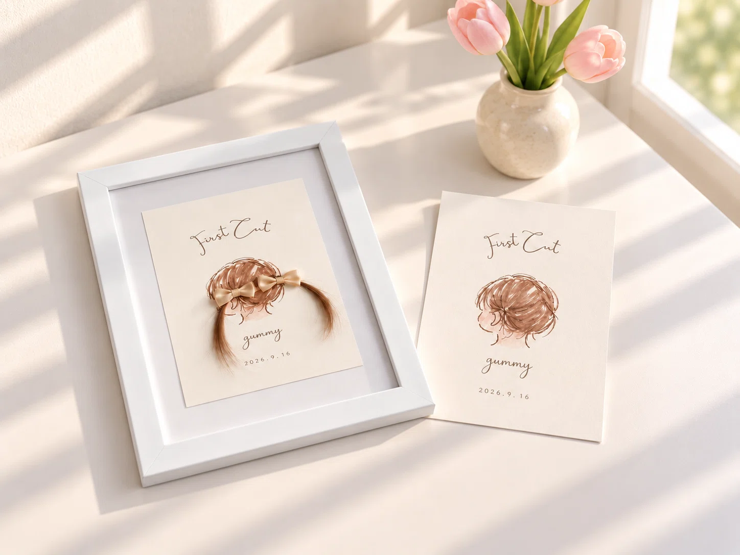 Preserving Your Baby's First Haircut Beautifully | Editable Template ...