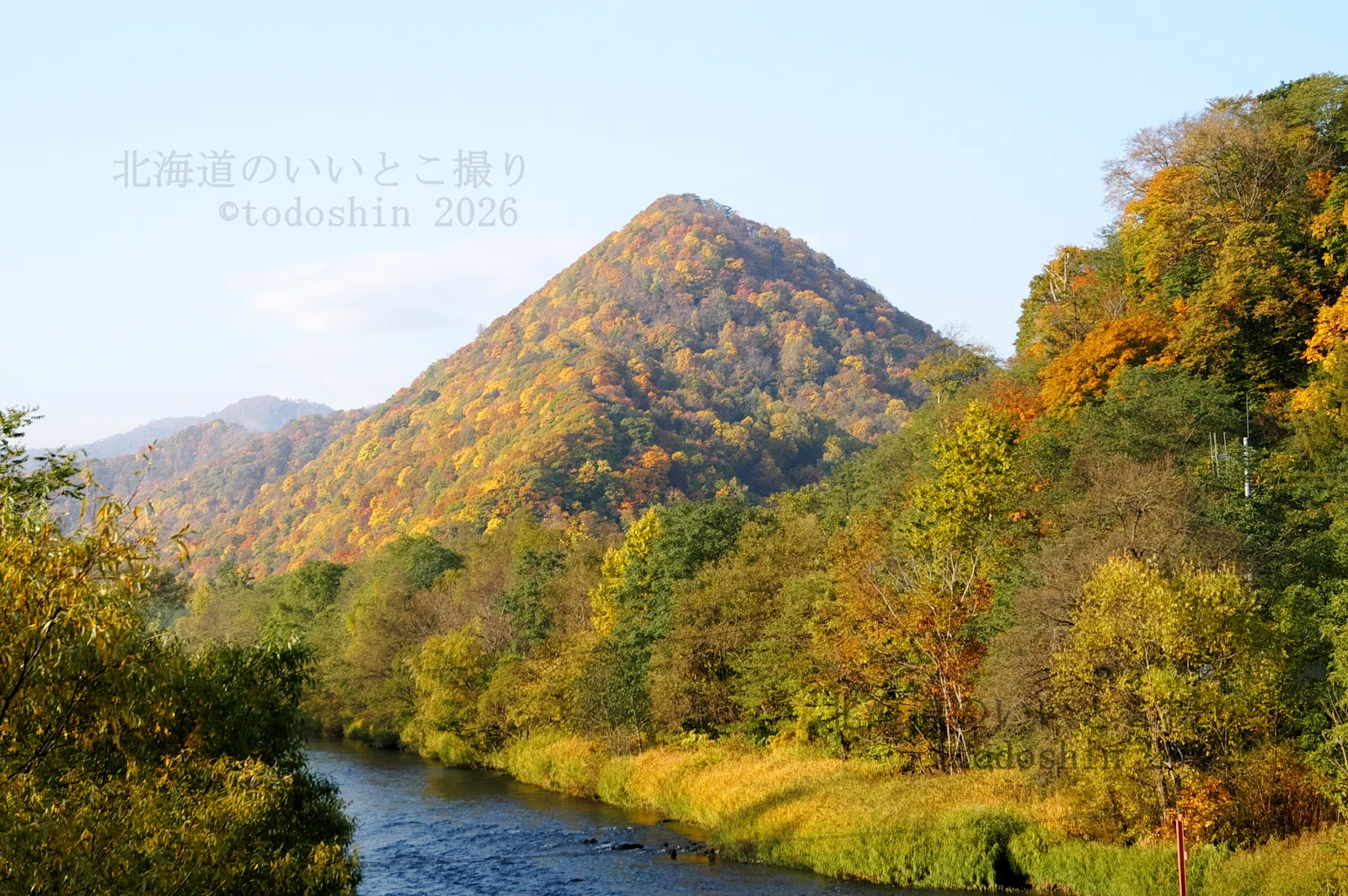 仁木町然別の紅葉 2003年10月｜todoshin
