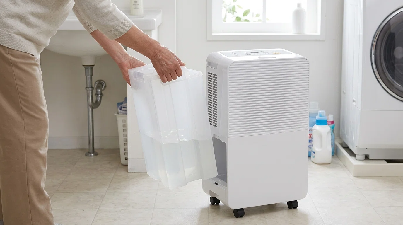 部屋干しの生乾き臭、除湿機1台で消えた話～【商品名】アイリス
