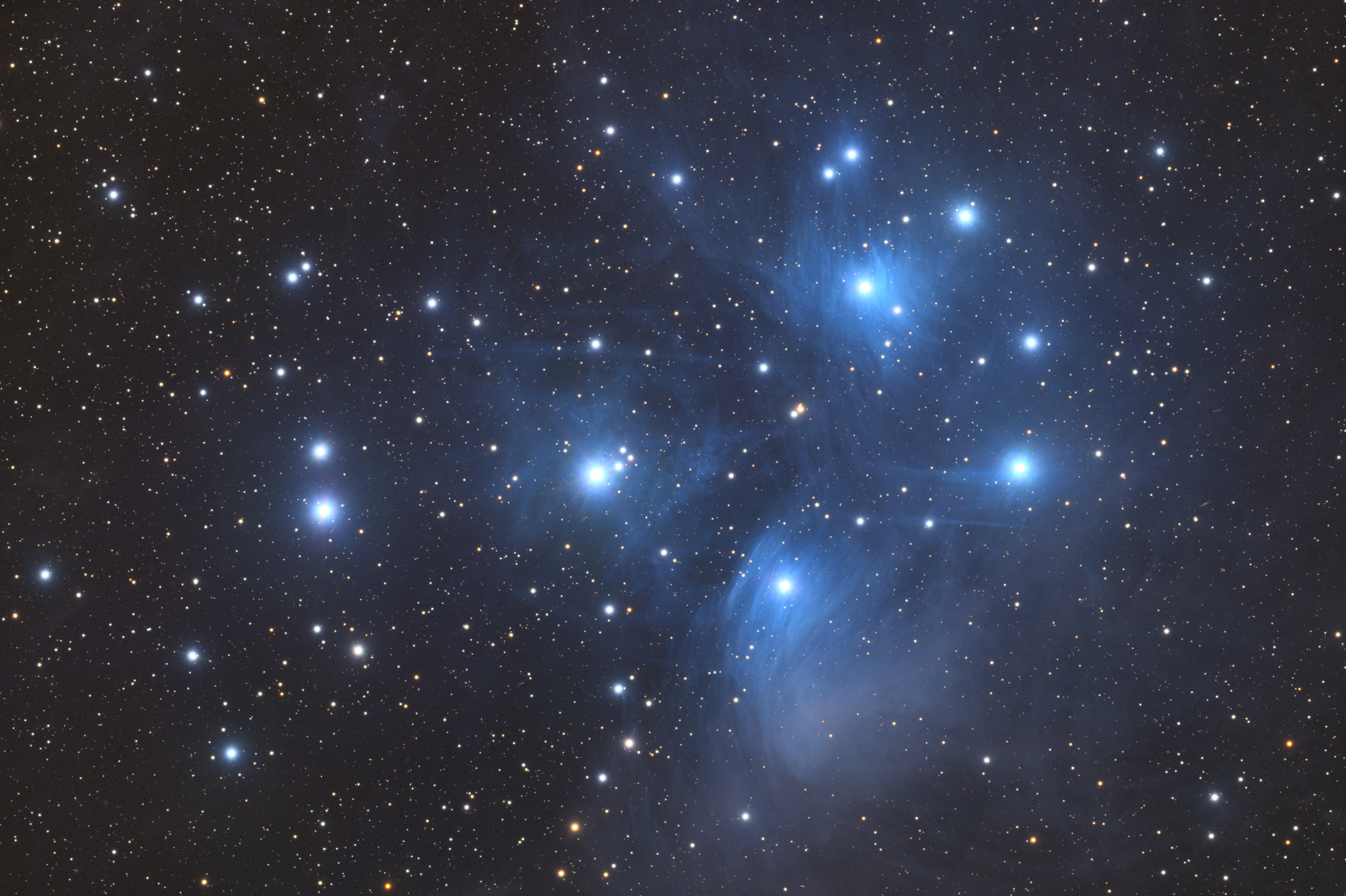 4m 6点セット昴　アミック生地雲龍吹流し 新品未開封 プレアデス星団（M45）｜Native Photon -龍之介note
