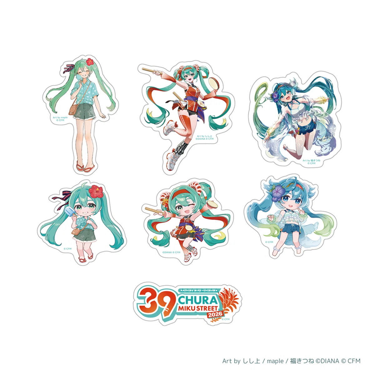 ·̩͙꒰ঌ 미루쿠 ໒꒱様8/14までお取り置き CHURA MIKU STREET 2026』コラボ公式グッズ紹介｜CHURA MIKU STREET