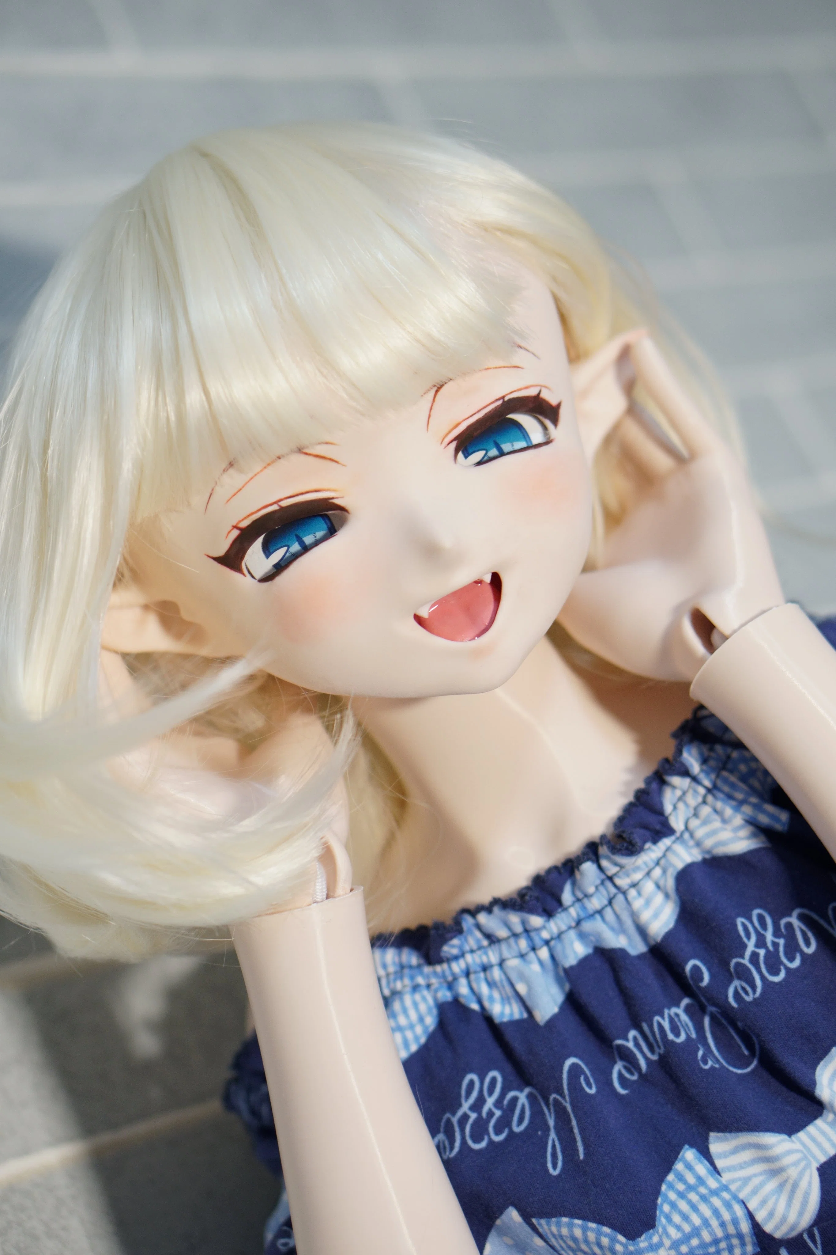 100cm 3Dプリンター製 球体関節人形 白エルフちゃん オーナー様募集 100cm 3Dプリンター製 球体関節人形 白エルフちゃん オーナー様募集