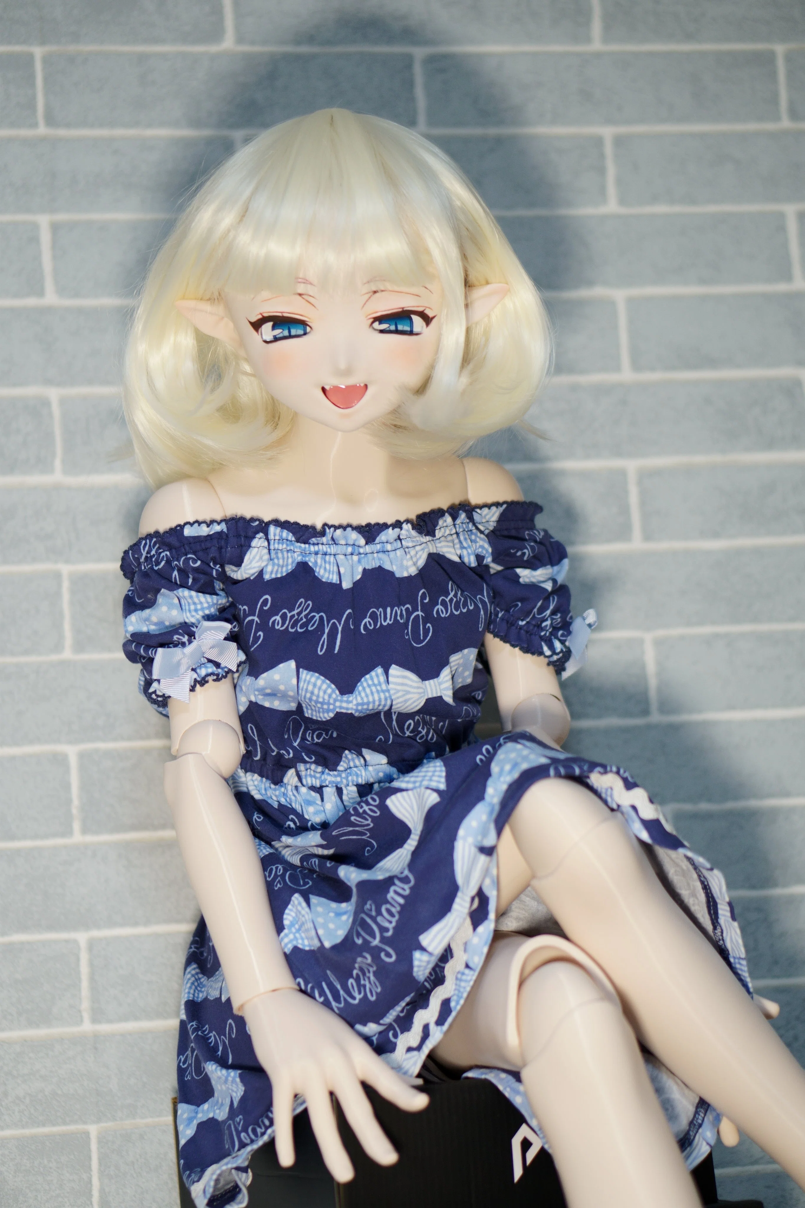 100cm 3Dプリンター製 球体関節人形 白エルフちゃん オーナー様募集は
