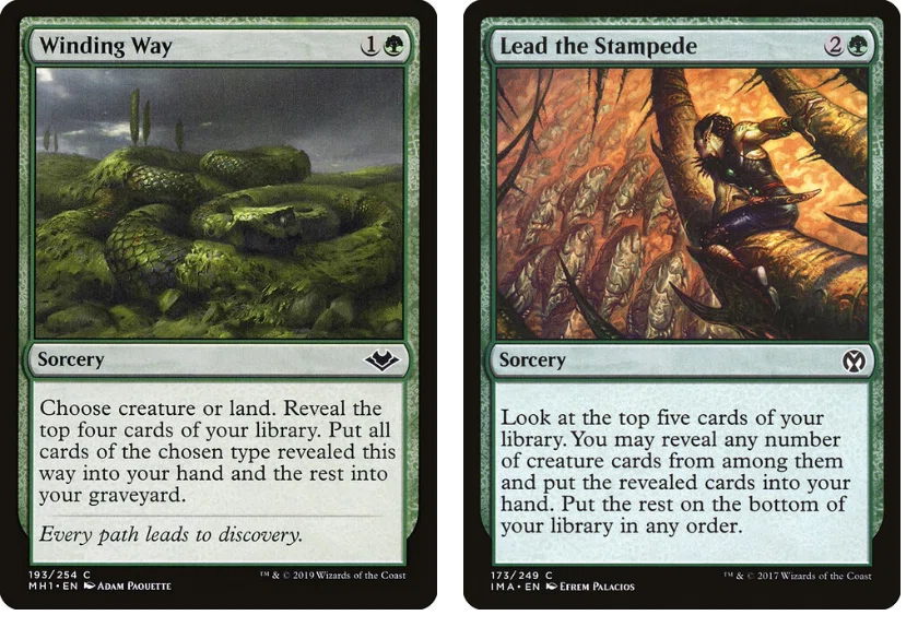 Pauper】不定期デッキウォッチング vol.42 -白単タッチ緑ラリー-｜るーめり