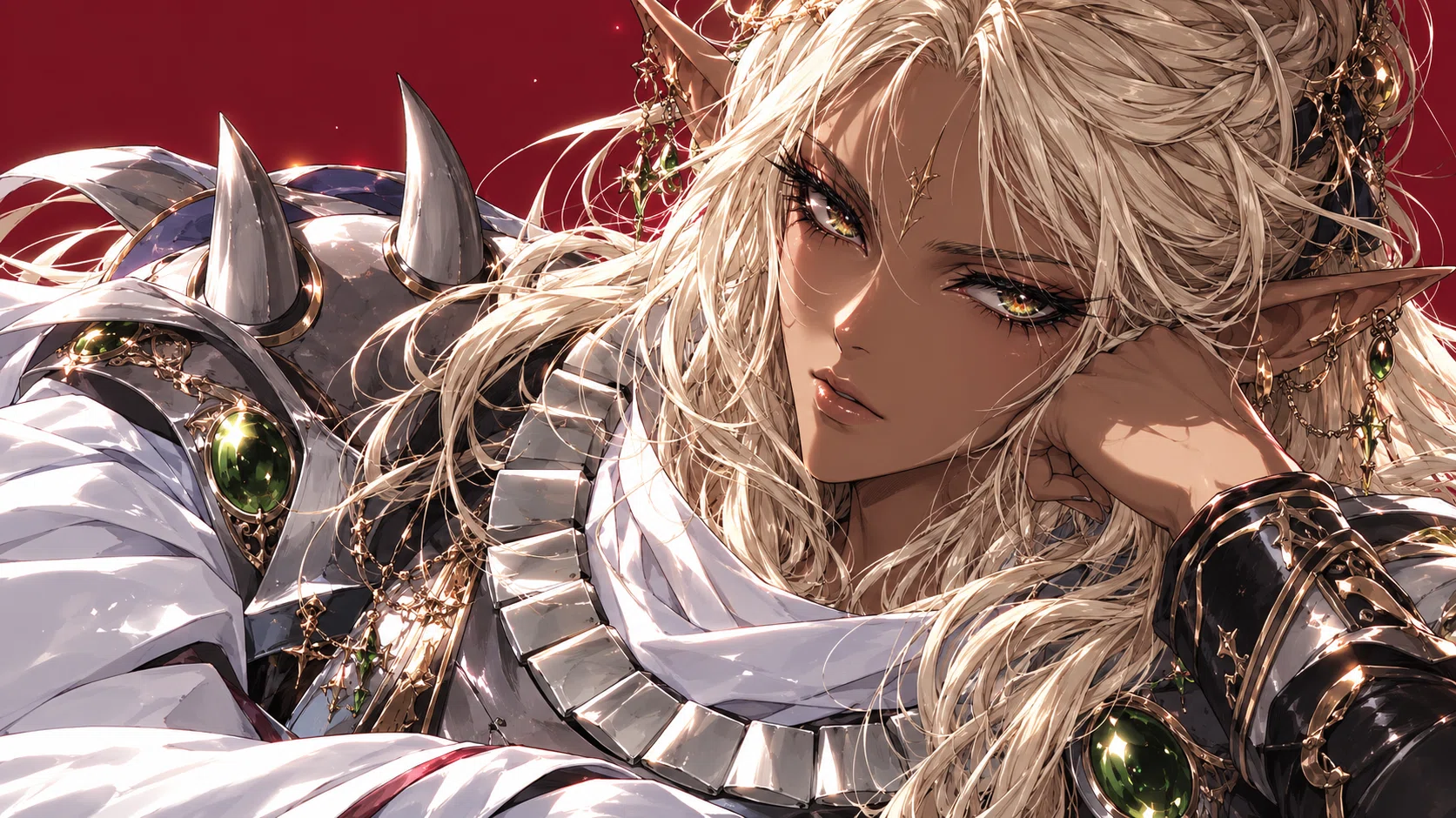 美少女イラスト㉒世界エルフ美少女化計画｜かんべい Mk-Ⅰ