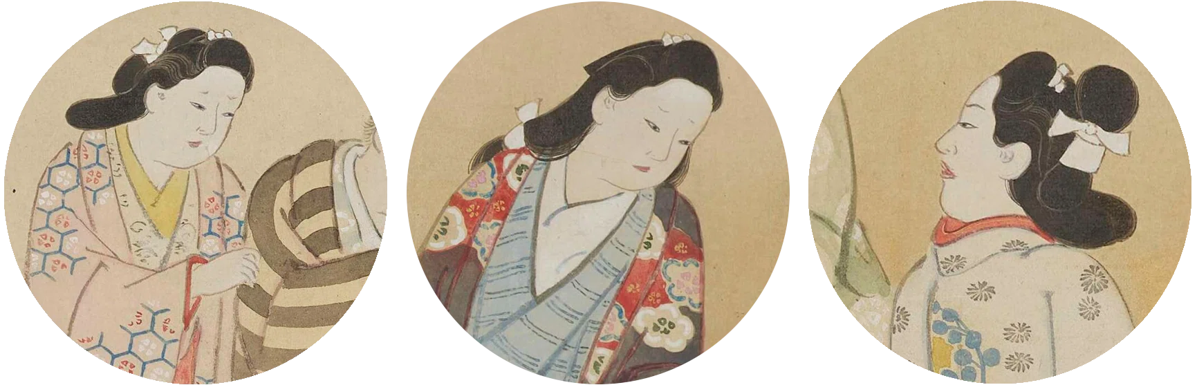 大英博物館展出品作㉛宮川長春《江戸風俗図巻》正徳～享保前期（1711