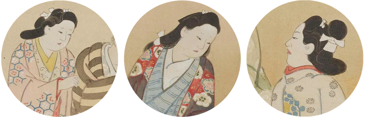 大英博物館展出品作㉛宮川長春《江戸風俗図巻》正徳～享保前期（1711