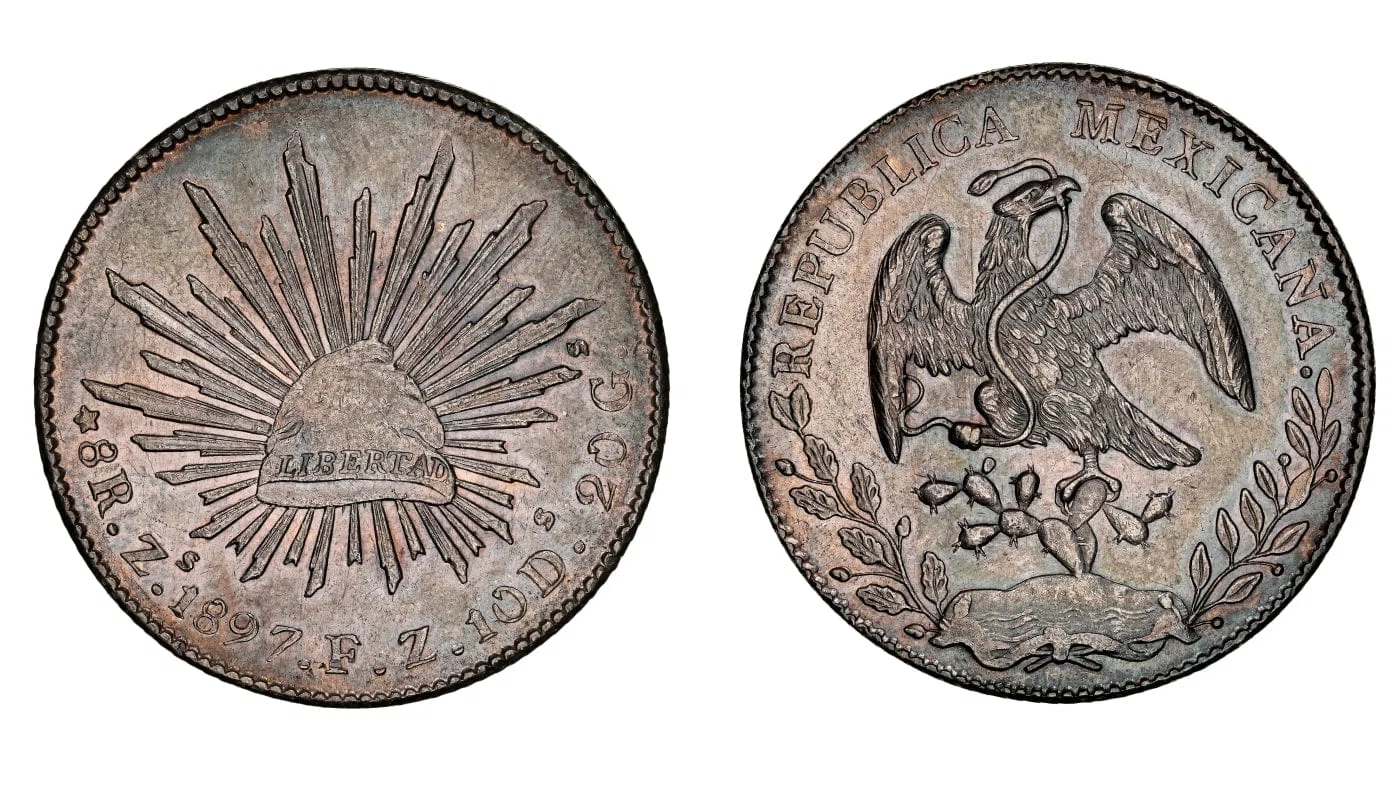高品質の銀が特徴！コイン初心者にも手が届くメキシコ8リアル銀貨の