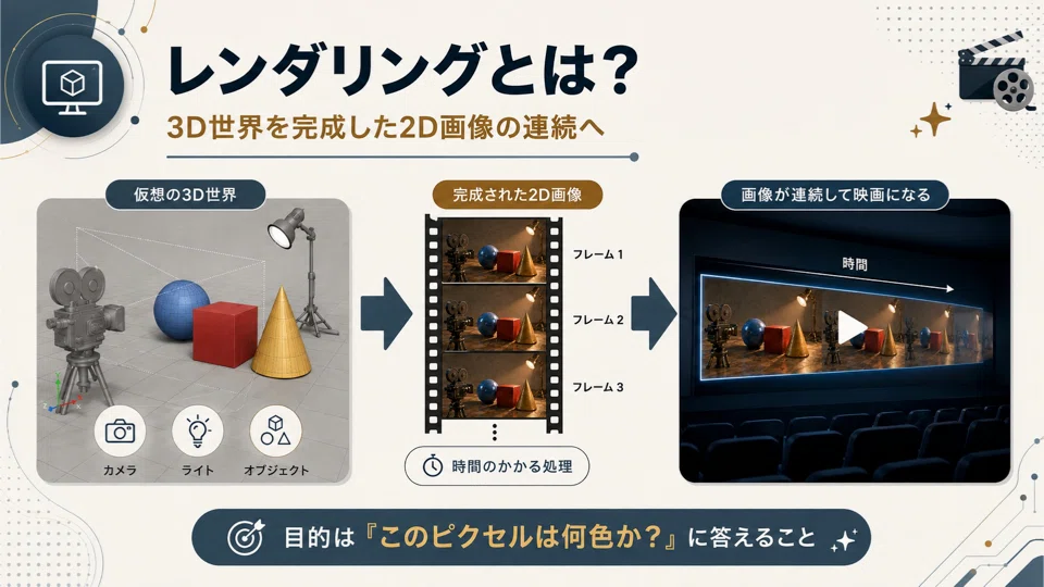 [Pixar in a Box] 2. What is Rendering? How Pixel Colors are Determined ...
