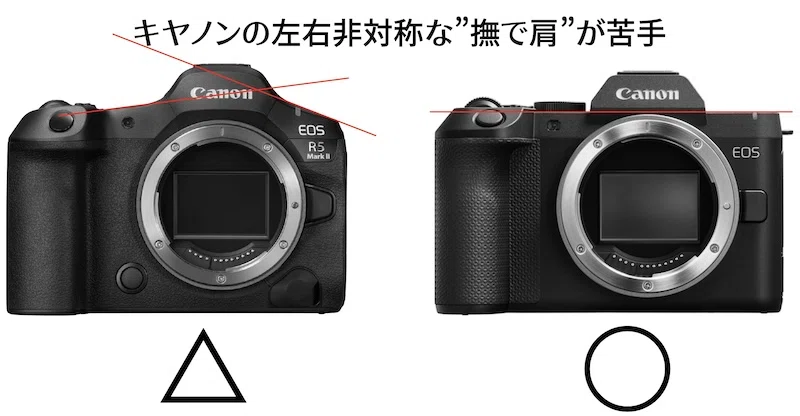 左右非対称なのが生理的に苦手