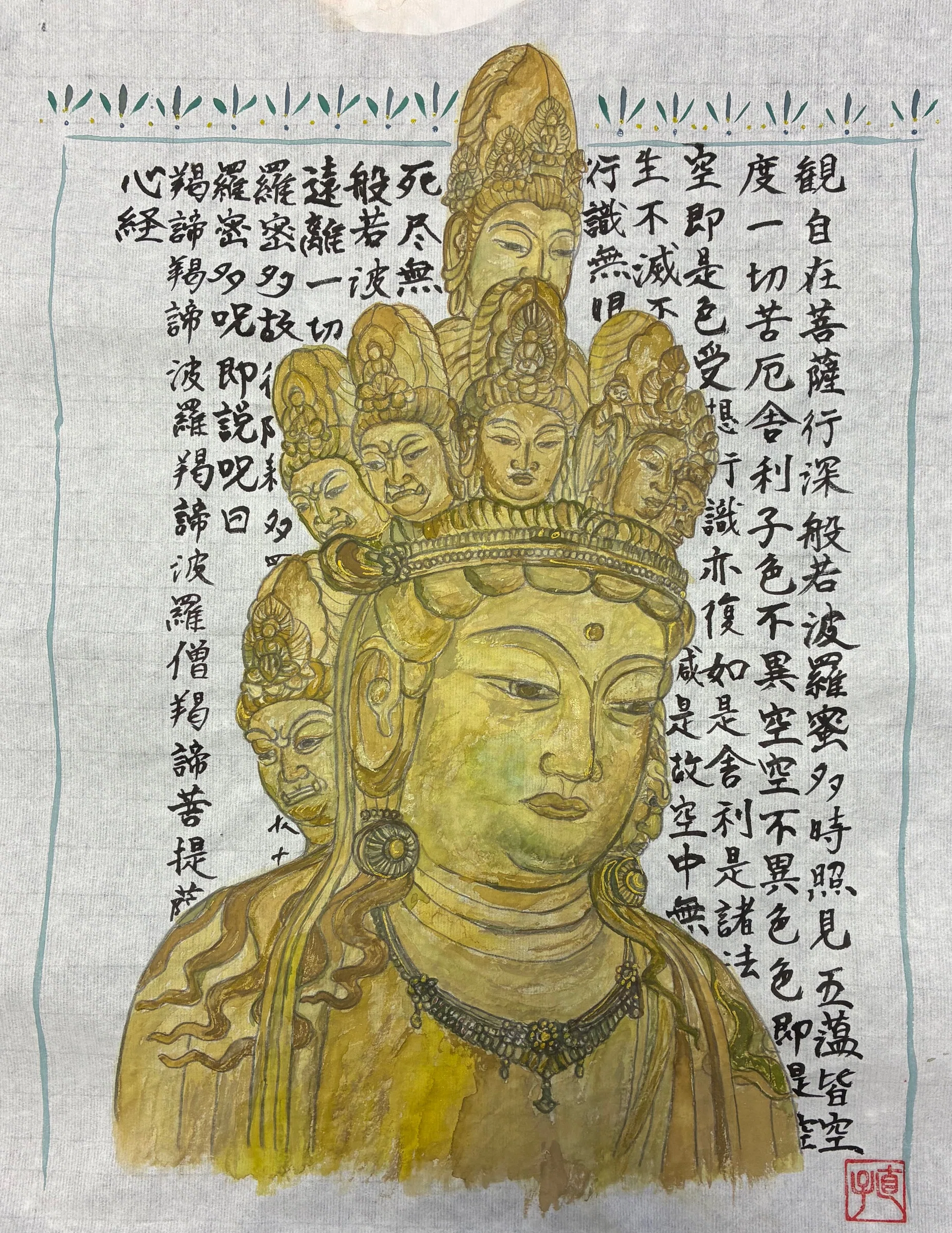 佛日寺教室の個性あふれる作品 The unique works from the