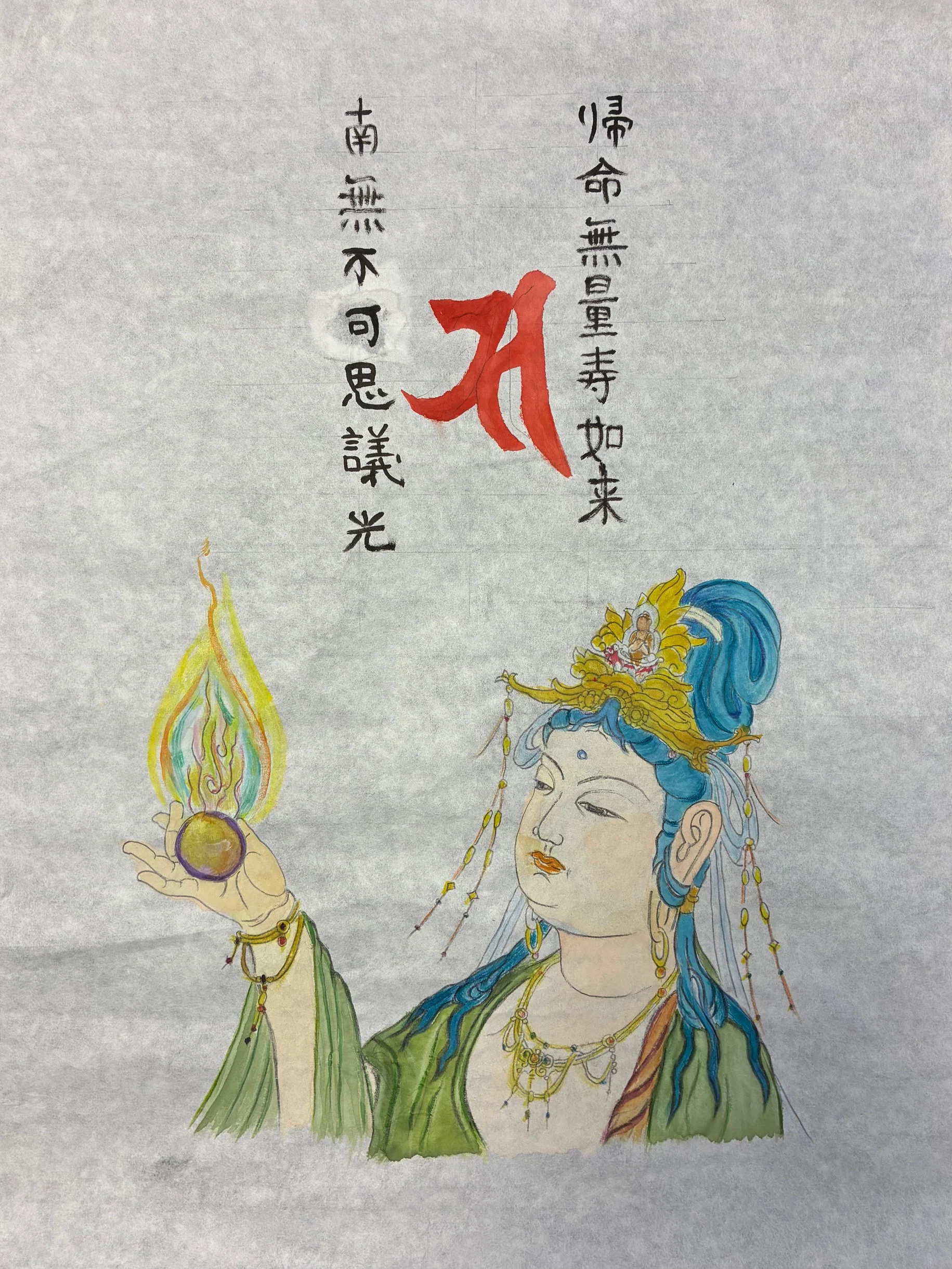 佛日寺教室の個性あふれる作品 The unique works from the