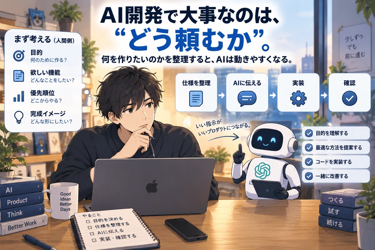 The most important thing in AI solo development wasn't the code, but ...