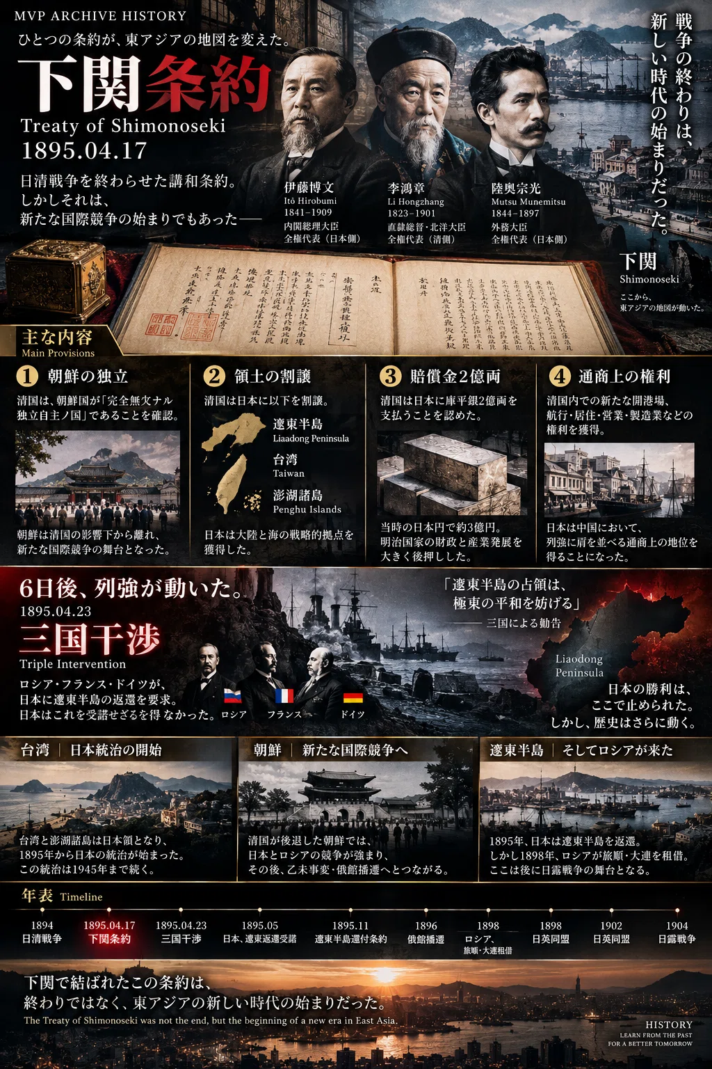 Changed Map MVP ARCHIVE HISTORY | Treaty of Shimonoseki 1895.04.17 / Treaty of ...