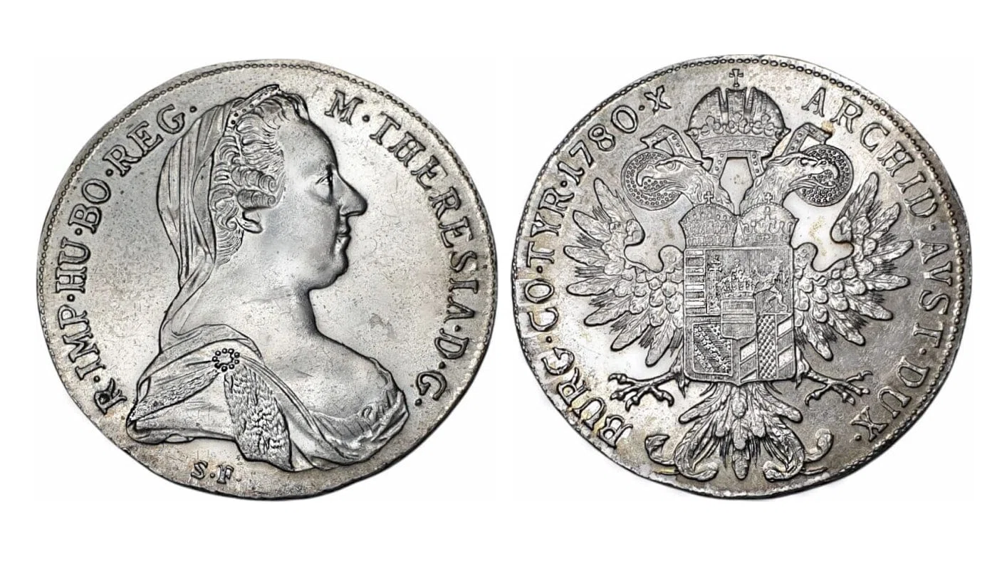 オーストリア帝国の女帝マリア・テレジアの1ターラー銀貨とは？繁栄の