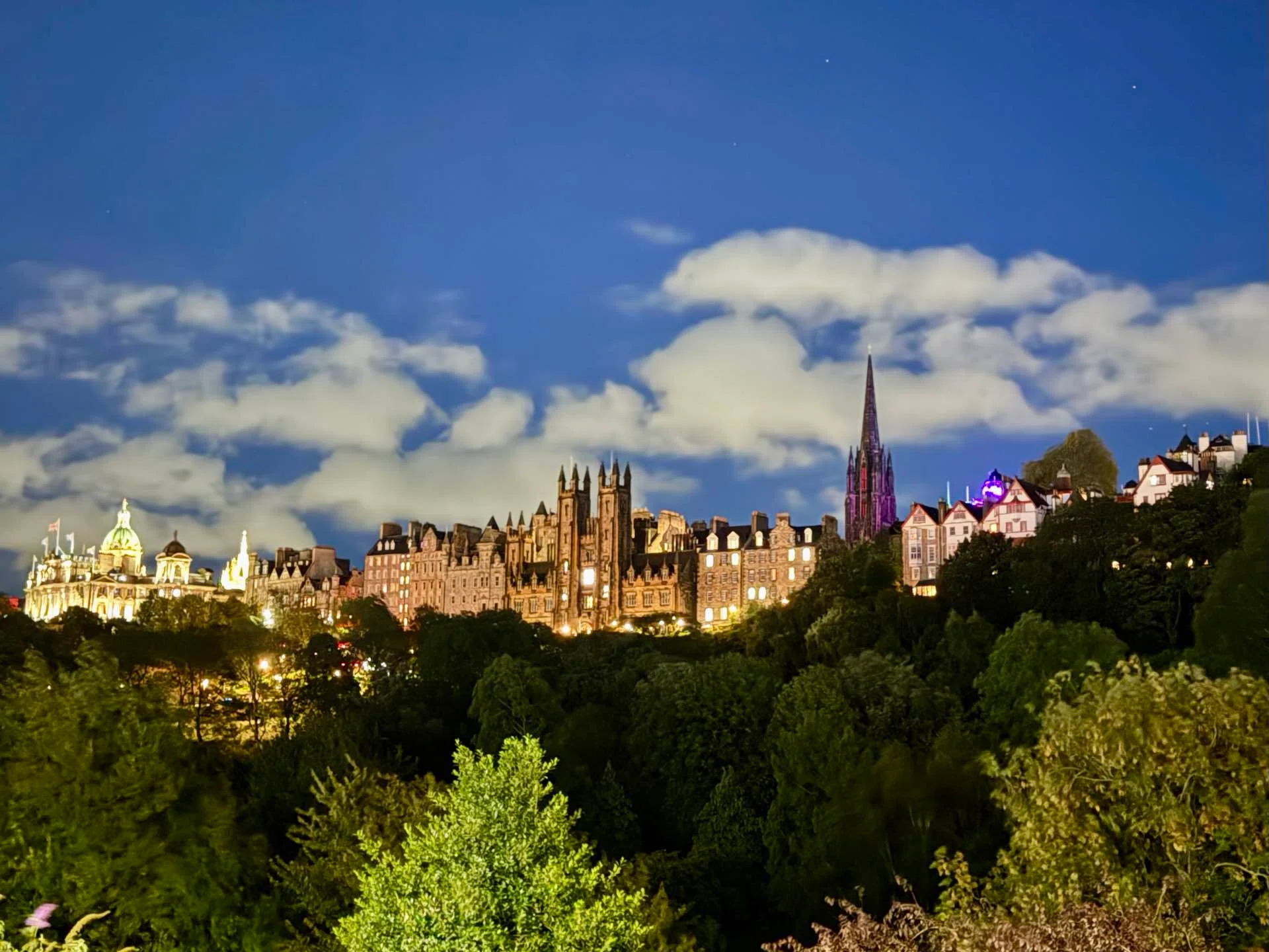 1979年冬夕暮れエディンバラNewTownからOldTownを望む 1979年冬夕暮れエディンバラNewTownからOldTownを望む Edinburgh 1979
