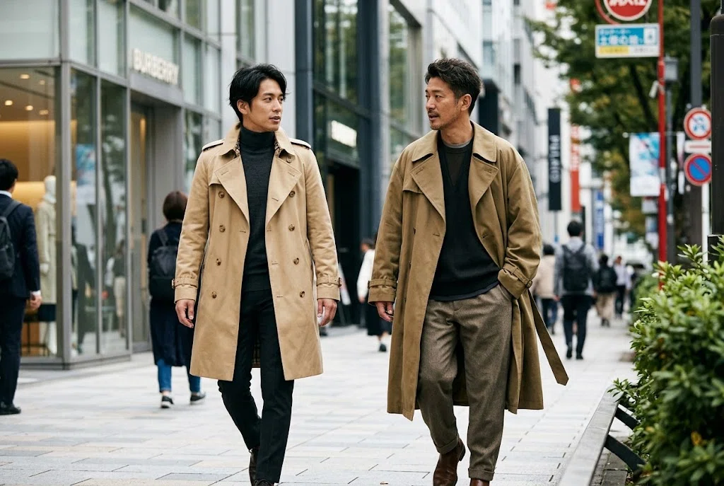 バーバリーのトレンチコート メンズ人気7選｜違いと失敗しない選び方