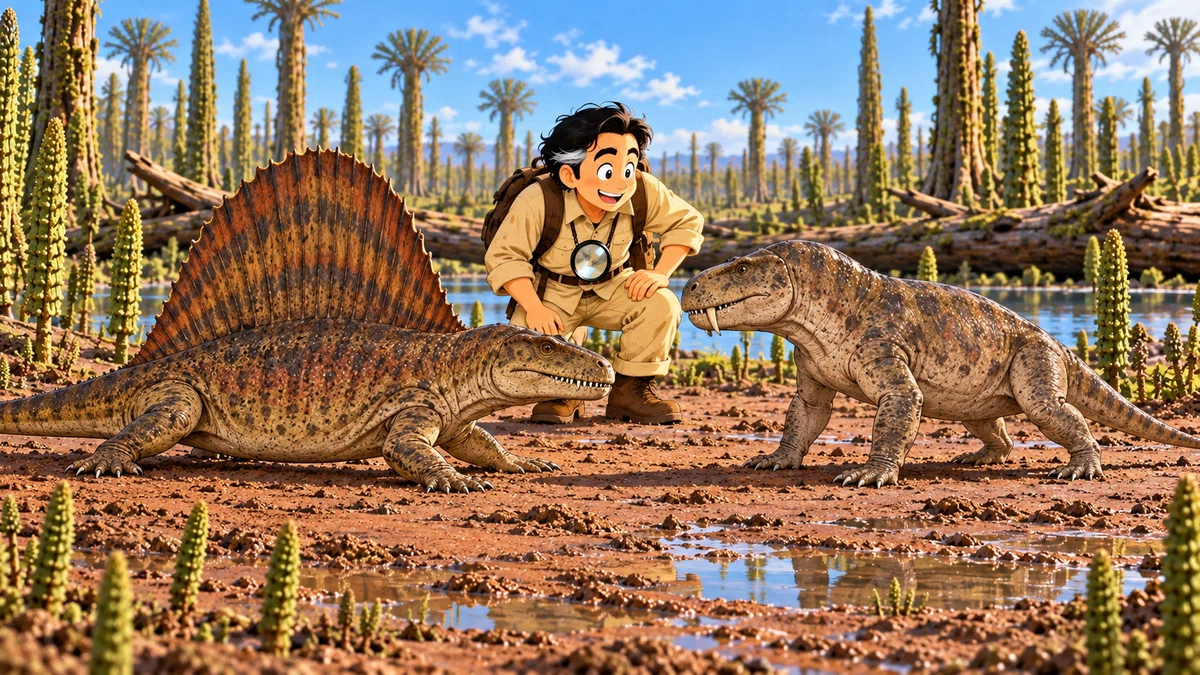 [Episode 19] The legs moved under the body—! Therapsids that became ...