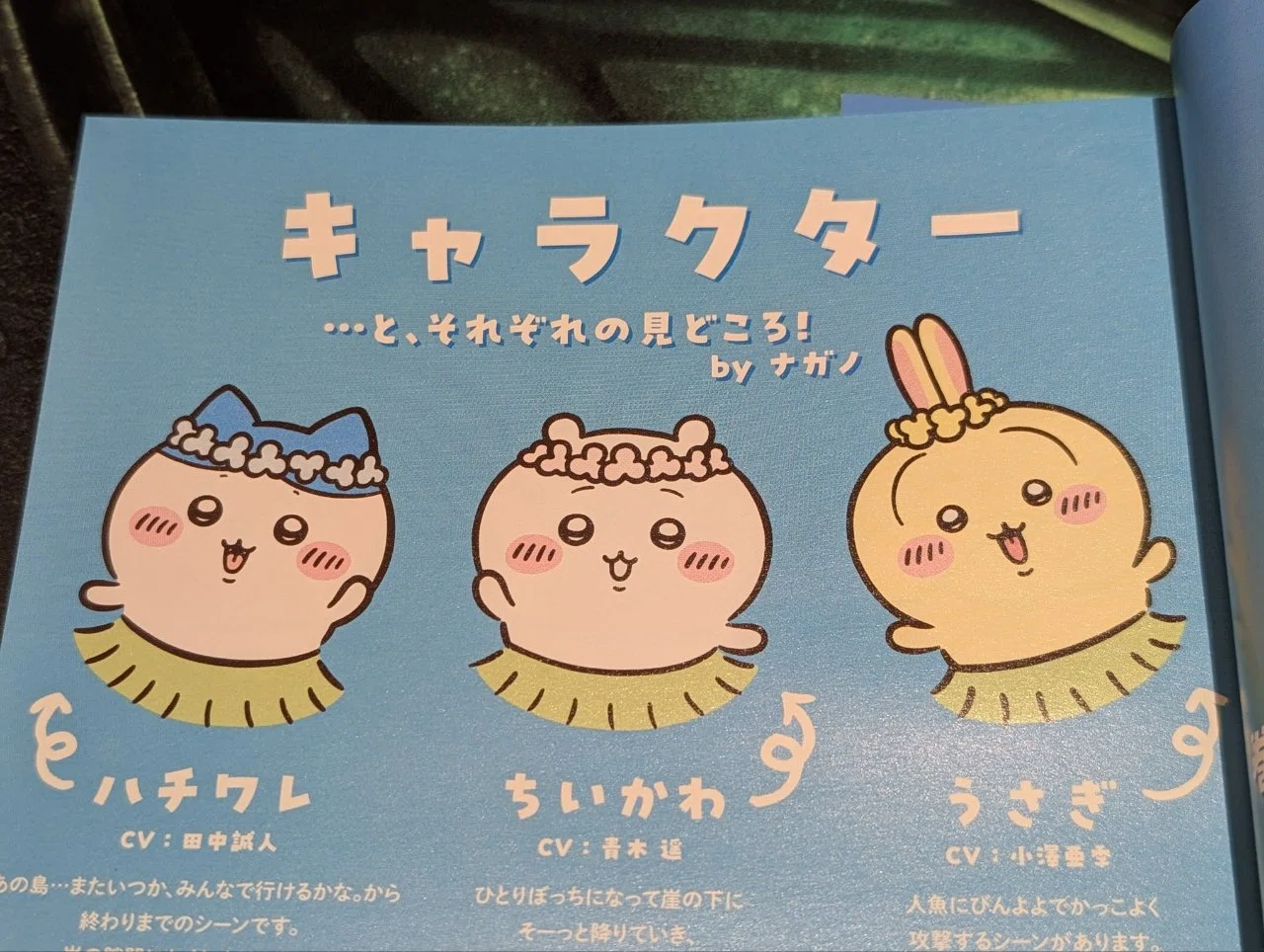 映画ちいかわ』特典第5弾「ひみつ本」開封感想！パンフレットと並ぶ