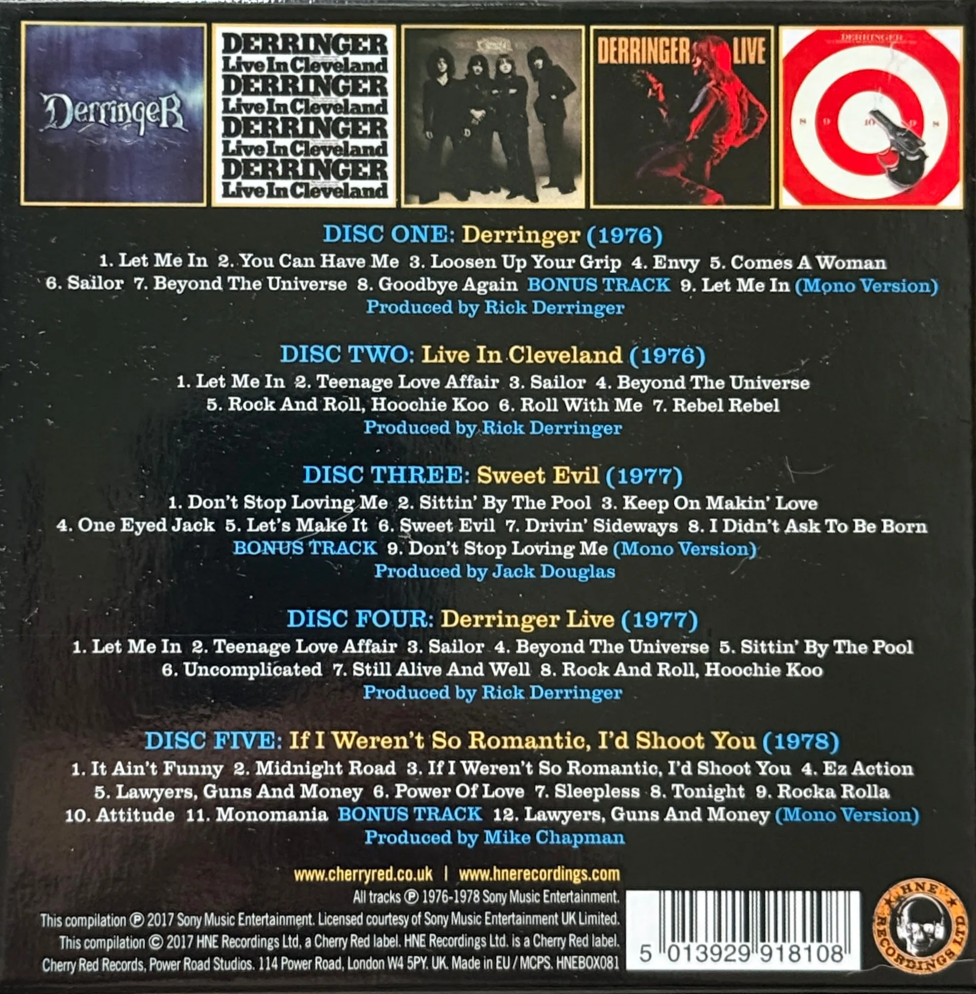 Derringer『Sweet Evil』——半世紀経っても色褪せない、ハードなロック