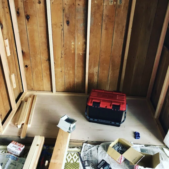 築100年の家をDIY|壁の下地から仕上げまで追加工事してみた|age48