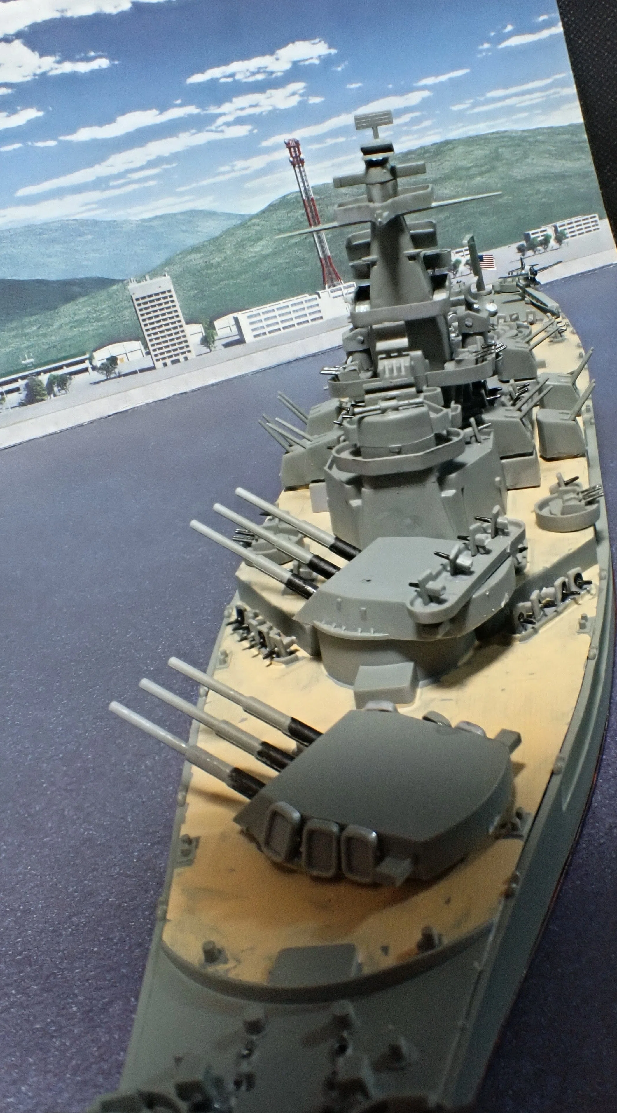 1/700 ウォーターラインシリーズ ハセガワ アメリカ戦艦 サウスダコタ