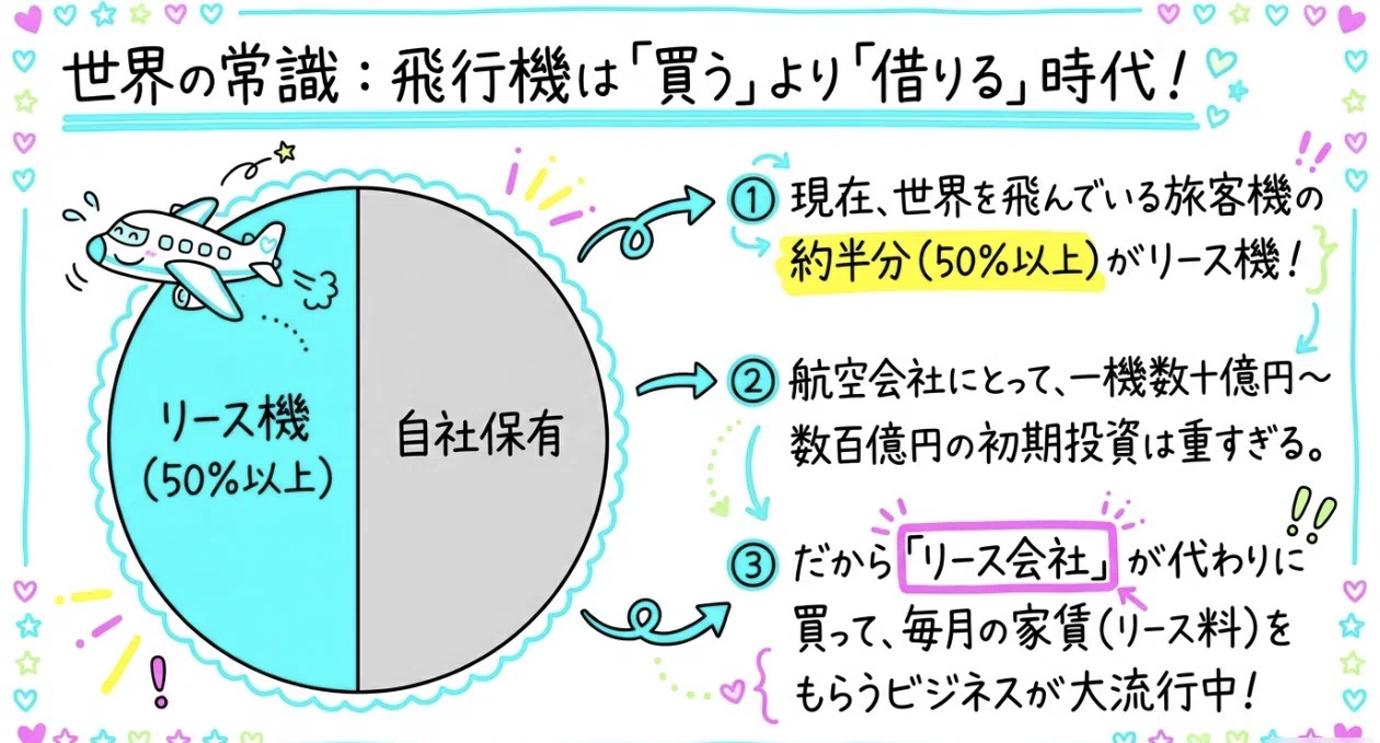 市場解説】世界中で飛行機が足りない！！航空機リース市場にいま「熱