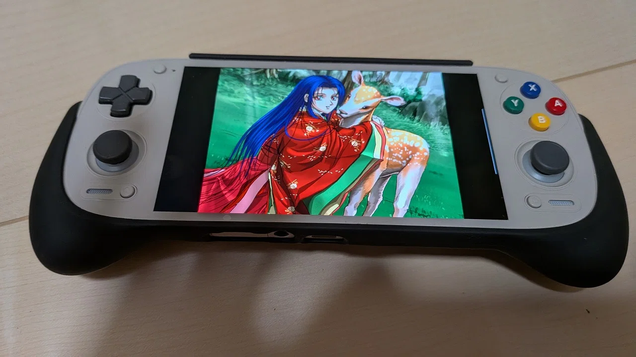 Retroid pocket 5に使える公式グリップ のレビュー（Official grip for