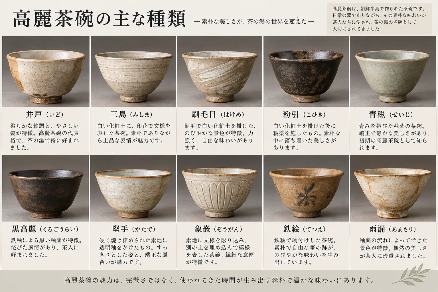 一杯のお茶から⑰ お茶の器、茶碗の話 一杯のお茶を、手のひらで味わう