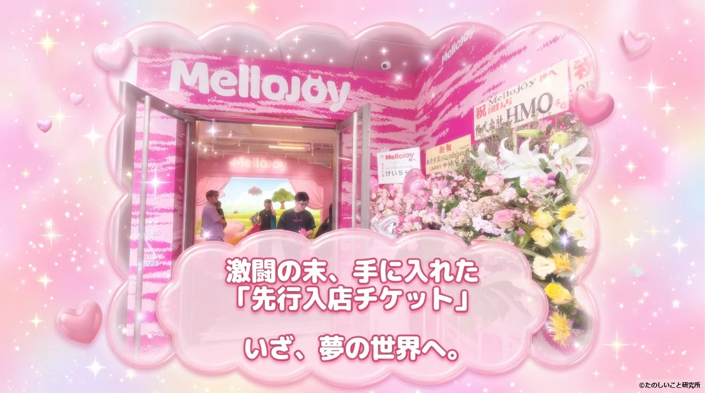 218 メロジョイ争奪戦｜原宿ポップアップ編｜たのしいこと研究所