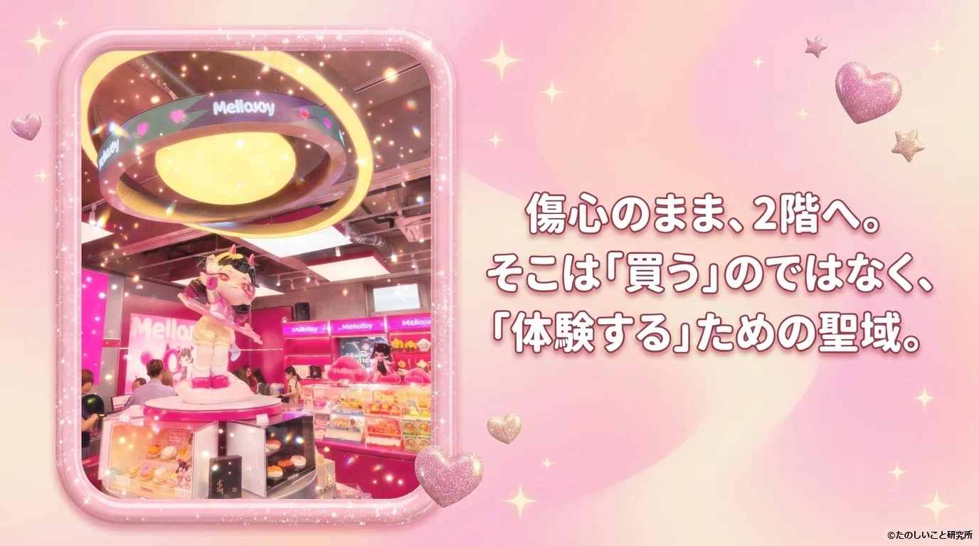 218 メロジョイ争奪戦｜原宿ポップアップ編｜たのしいこと研究所