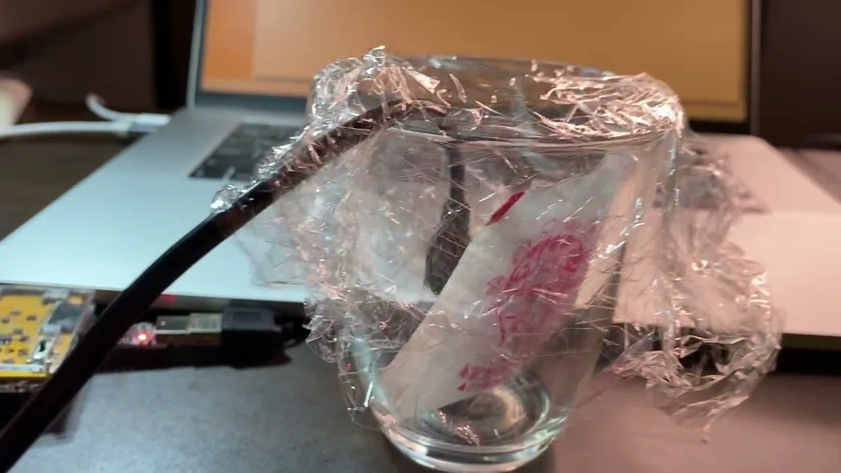 I used a humidity sensor to check if cooling air with ice packs can ...
