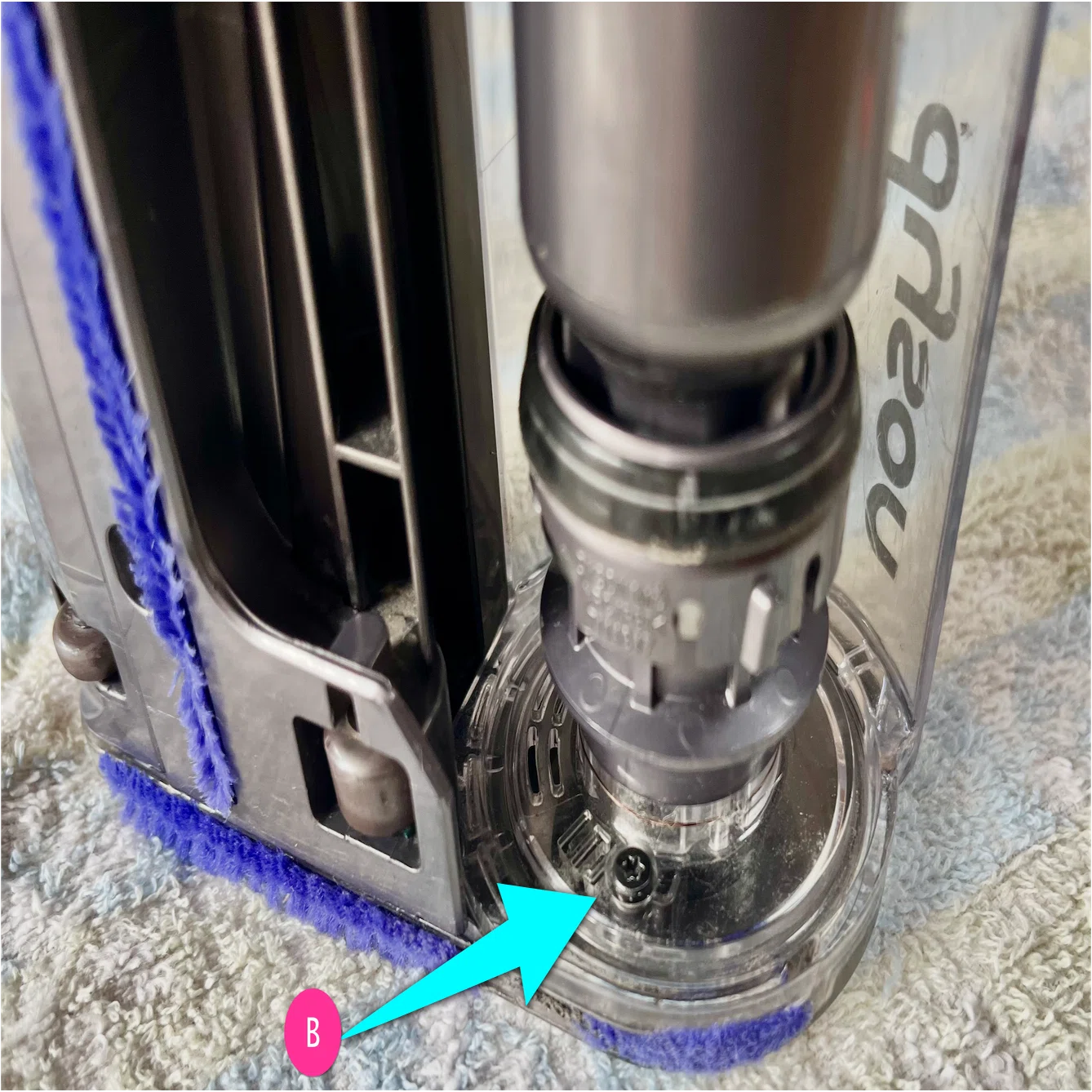 Disassembling and Cleaning the Dyson Vacuum Rotating Head