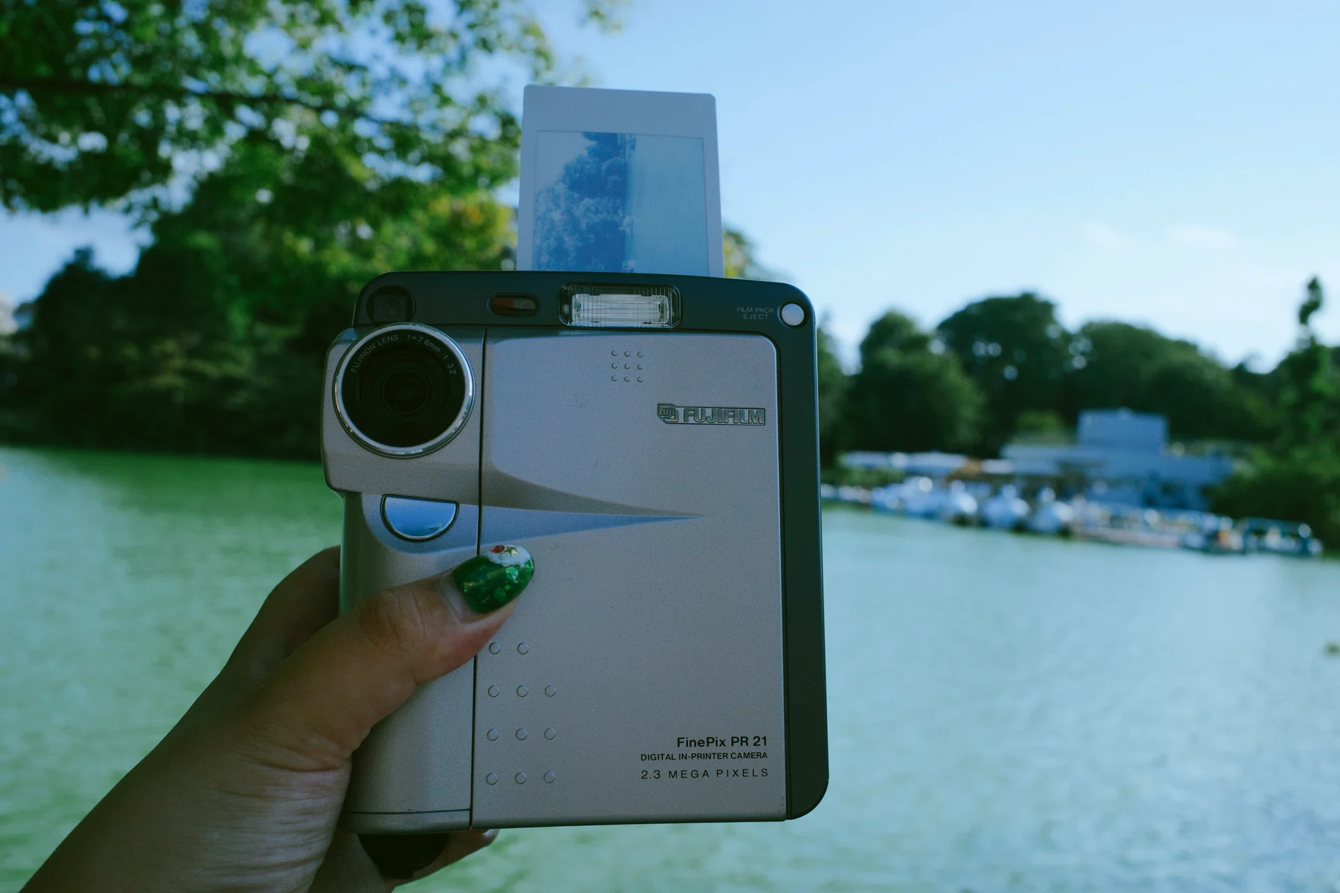 チェキフィルム FinePix PR21 富士フイルム チェキ instax プリンカムというチェキをゲットした｜かまた