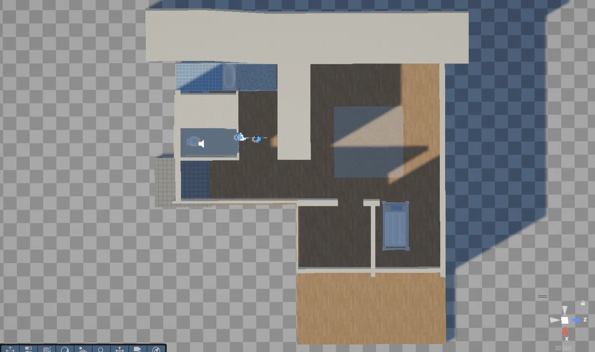Creating the opening scene where the player wakes up｜煤色ソラ