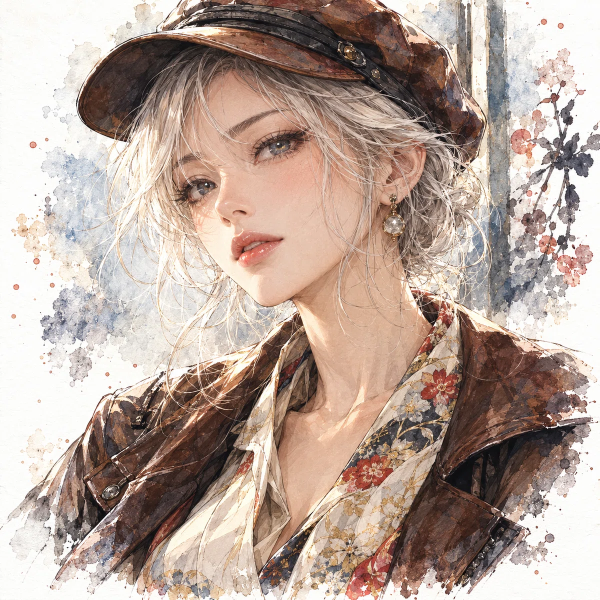 美少女イラスト㉖水彩画美少女｜かんべい Mk-Ⅰ