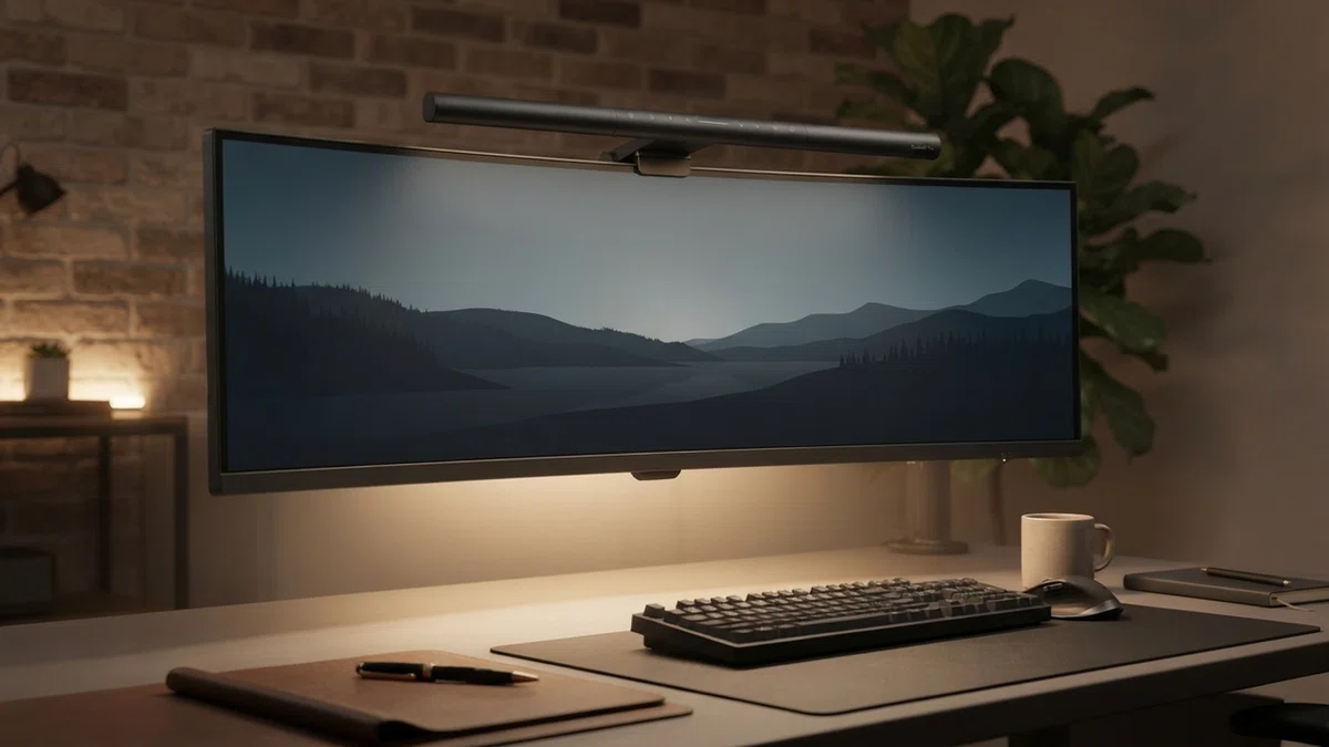 BenQ ScreenBar Pro のレビュー・口コミ評判と特徴 湾曲・ワイド