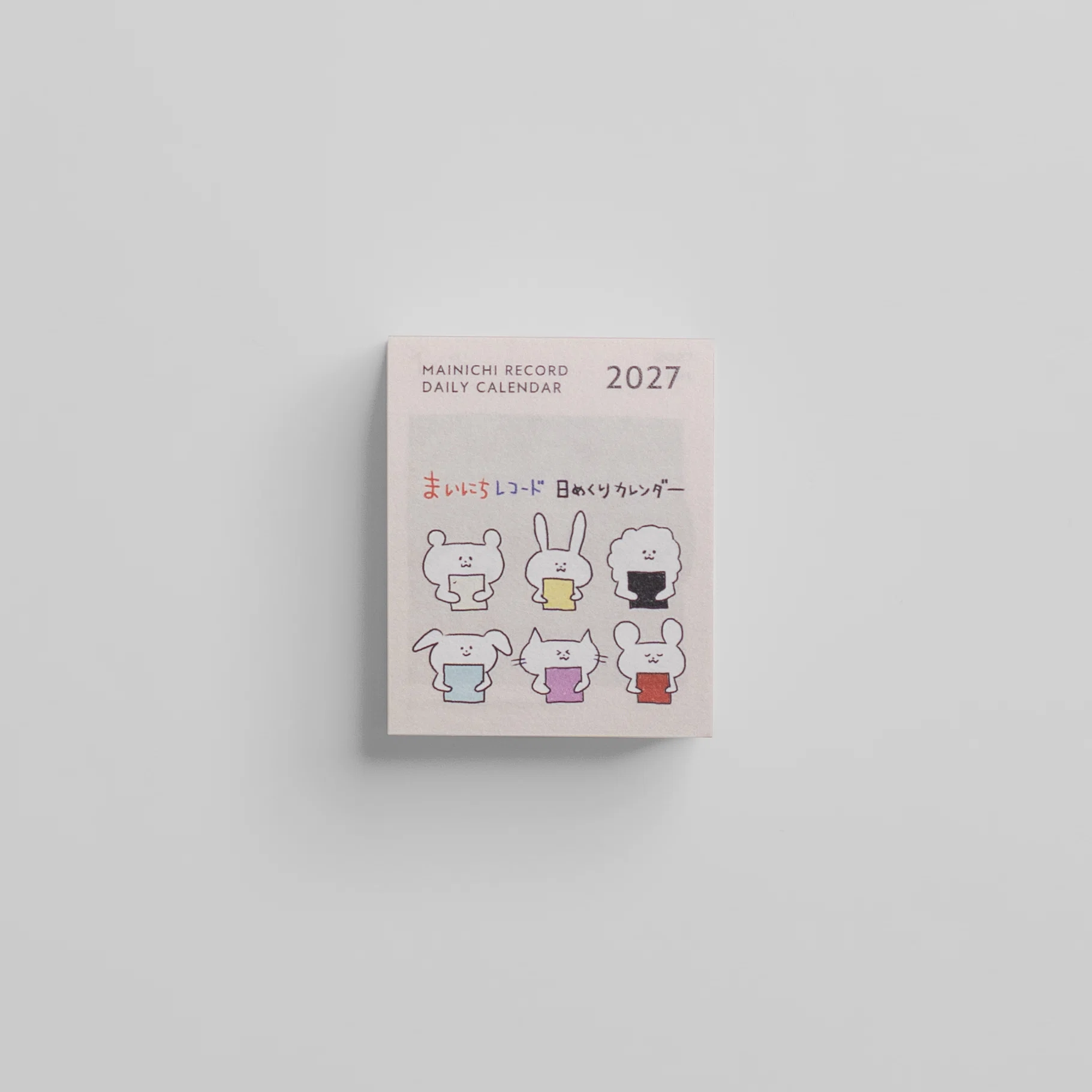 まいにちレコード日めくりカレンダー2027年版が完成しました｜Munehiro