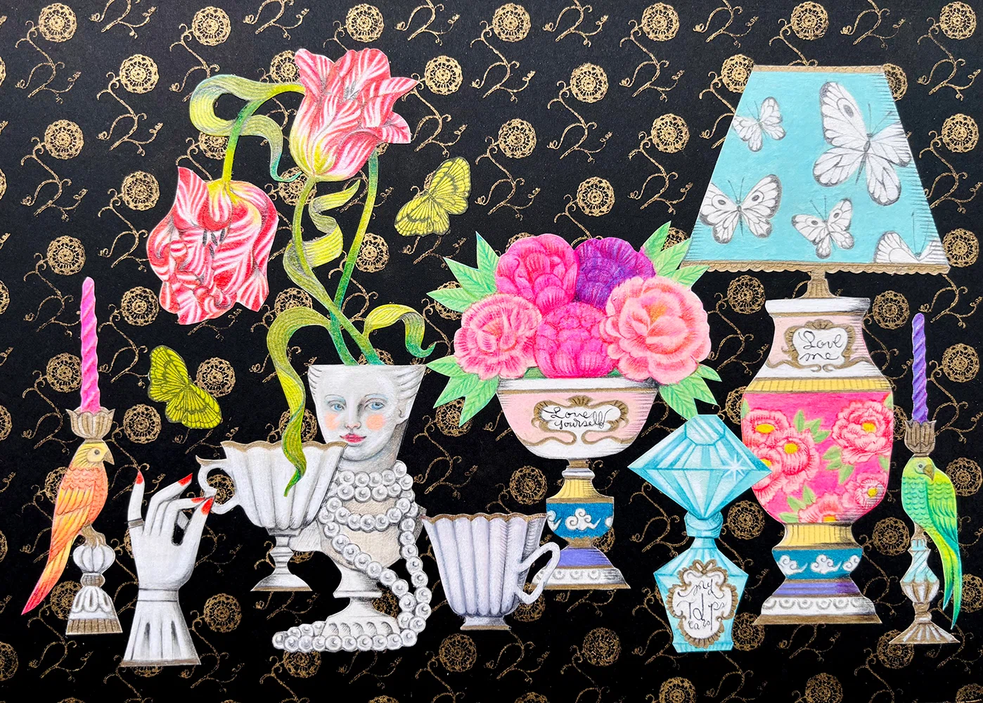 松下さちこ個展《What makes me, me——「私」を「私」たらしめるもの