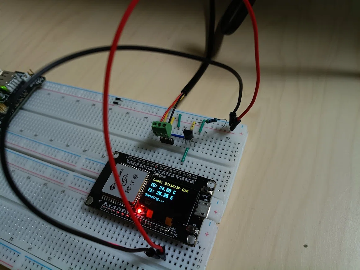[Keeping Saltwater Fish in a 40°C Room #1] DIY Water Temperature Logger ...