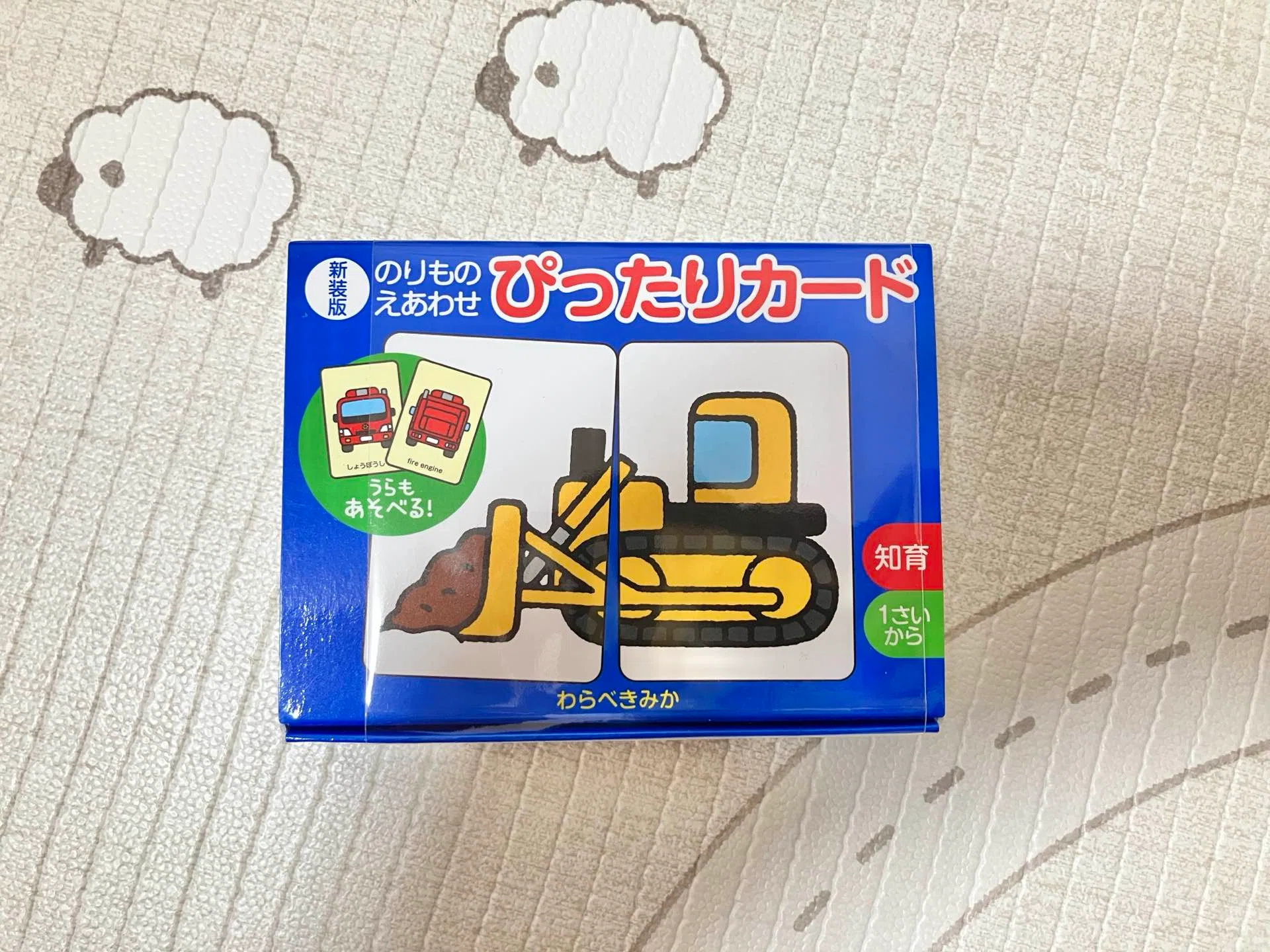 育児日記#65】1さいからの知育玩具『ぴったりカード』研究レポート