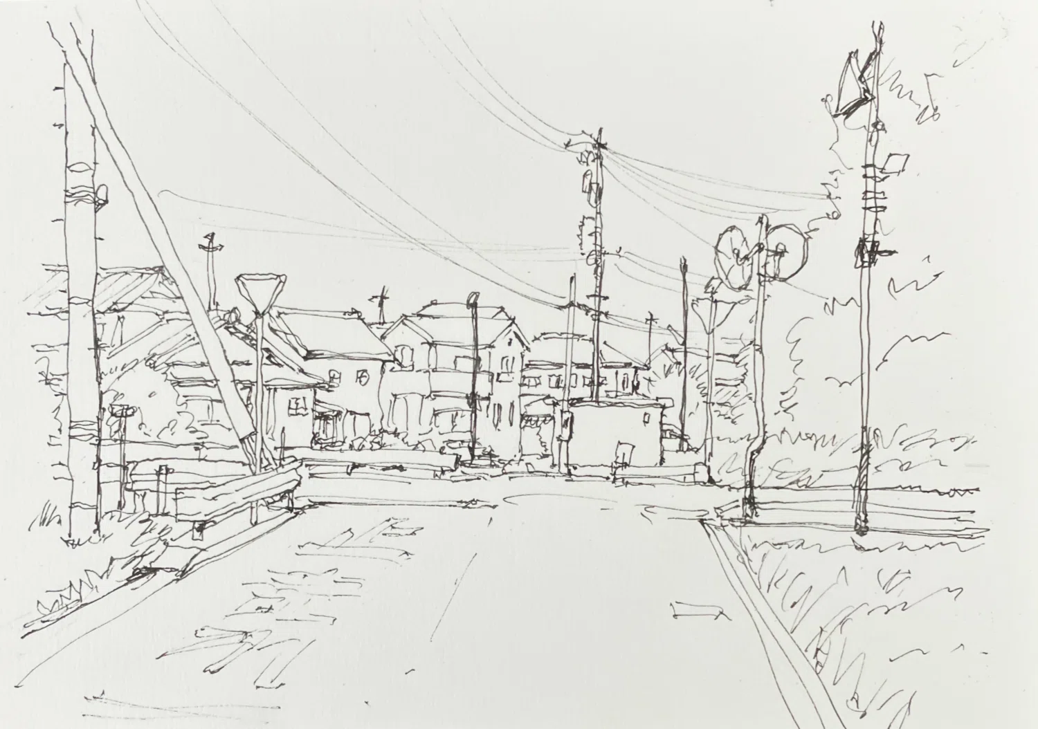 団地の水彩画【21/50】｜Ijin（維人）