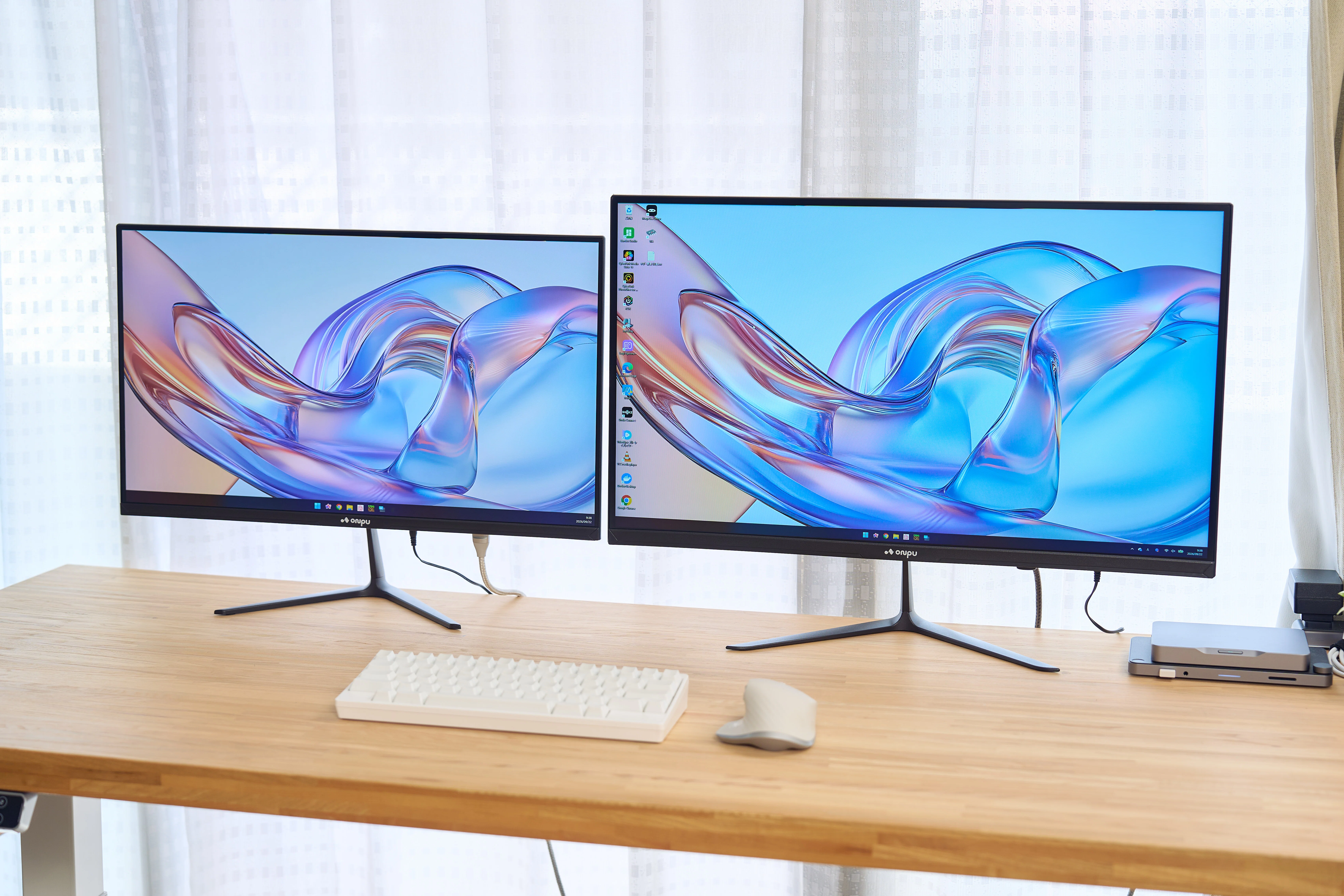ONPU プレミアムビューモニター レビュー｜23.8インチ240Hzと27インチ