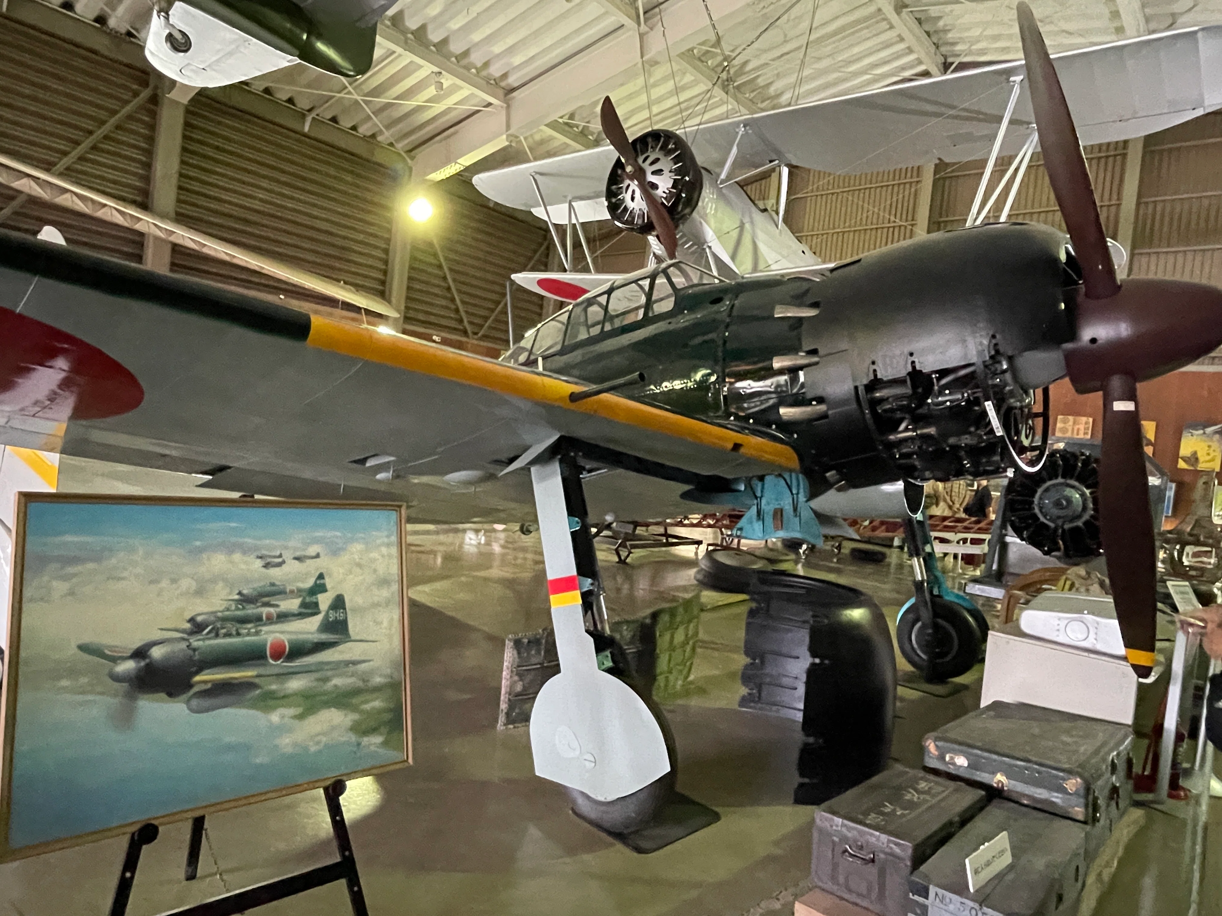 すごい博物館192】河口湖飛行館：残骸だった日本軍戦闘機が美しく蘇っ