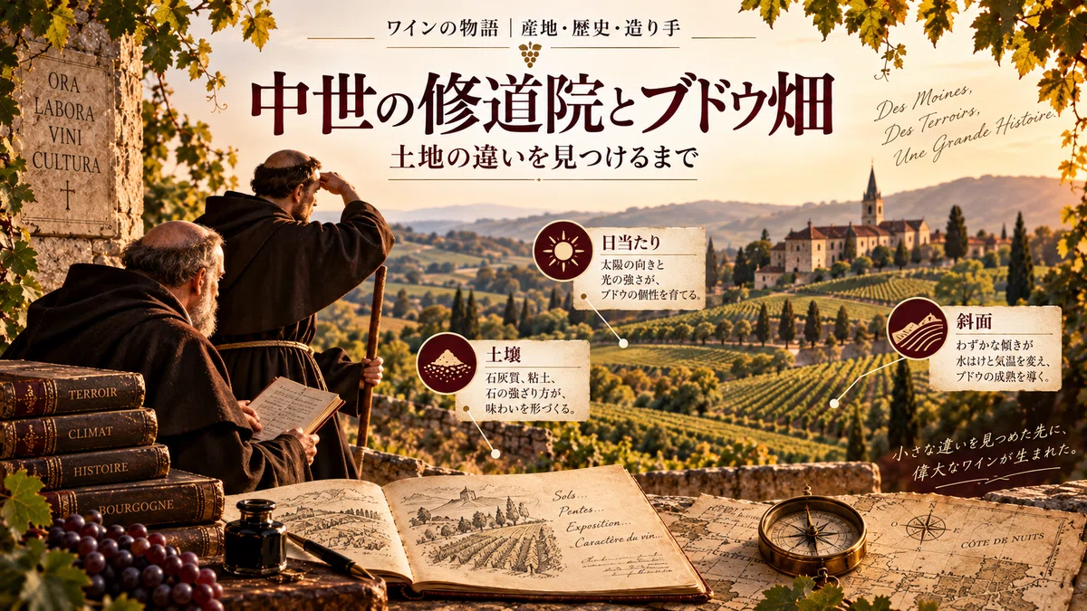 ブルゴーニュの畑はなぜこんなに細かく分かれているのか｜お酒の資格を