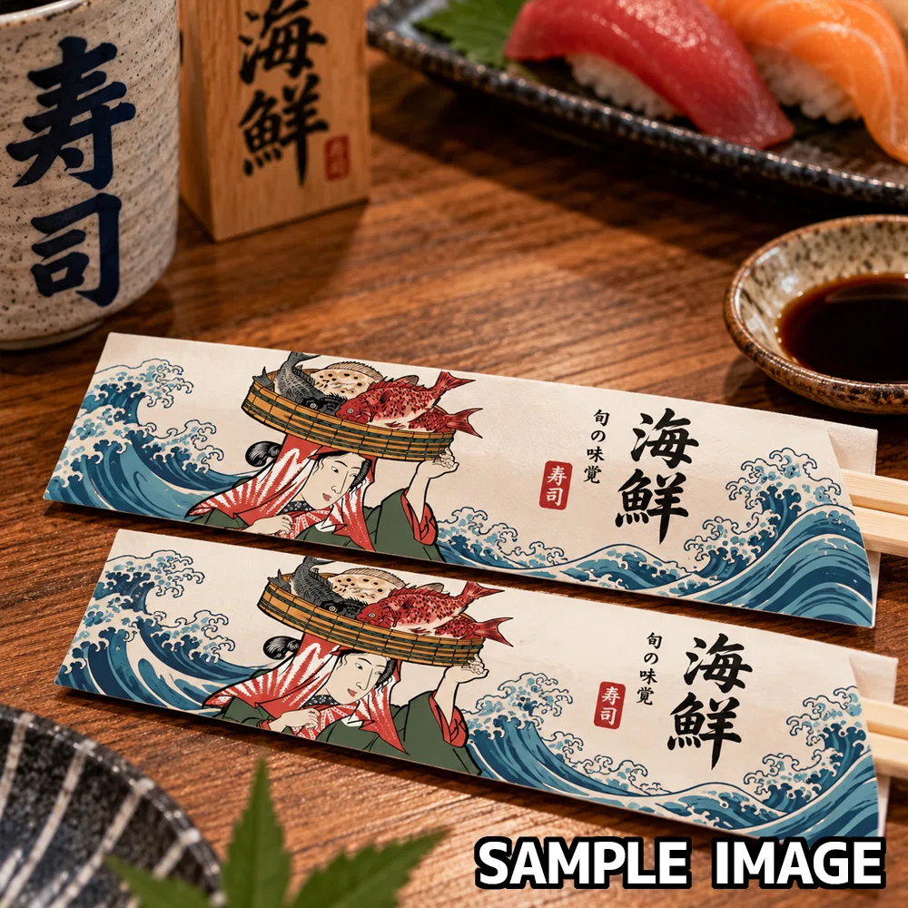 [Commercial Use Allowed] 10 Ukiyo-e Vector Assets for Sushi and Seafood ...