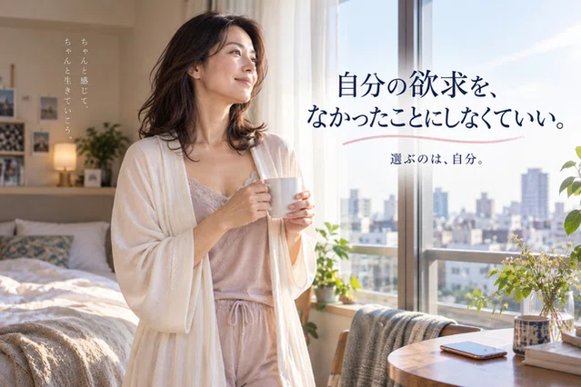 自分の欲求や気持ちを受け入れ自分自身で選択する大人の女性