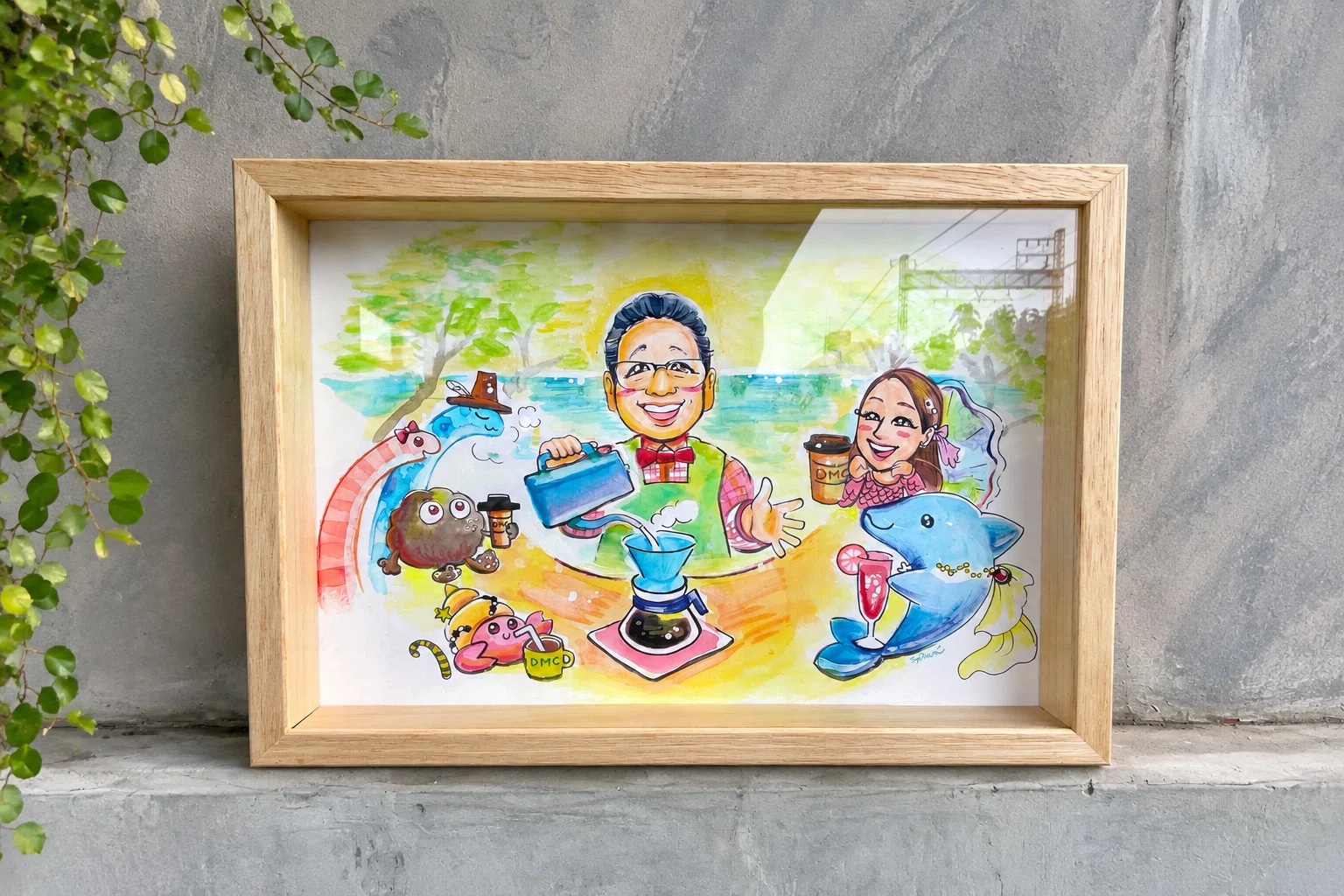 ウェルカムボード☕️✨①｜吉田顕