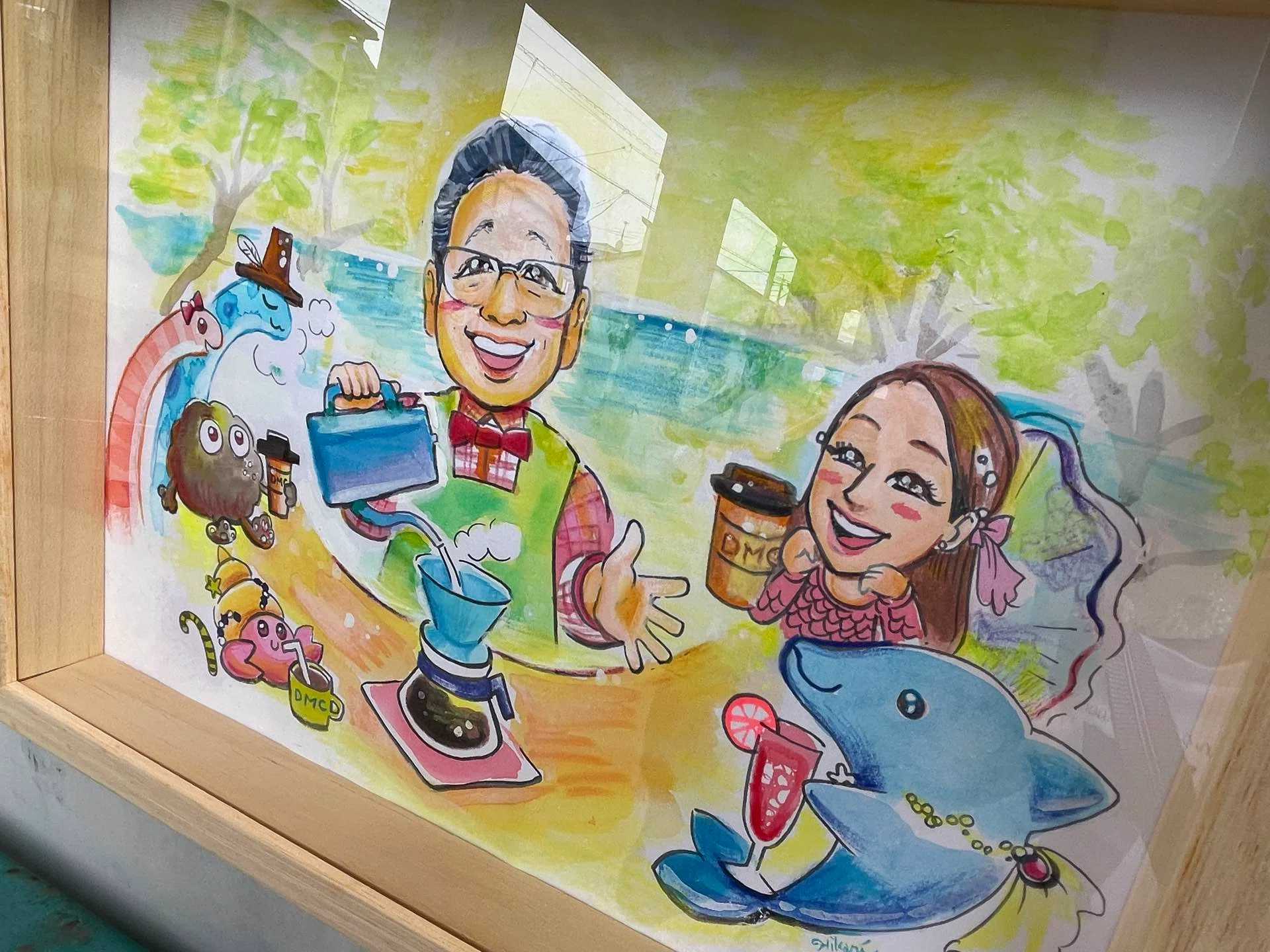 ウェルカムボード☕️✨①｜吉田顕