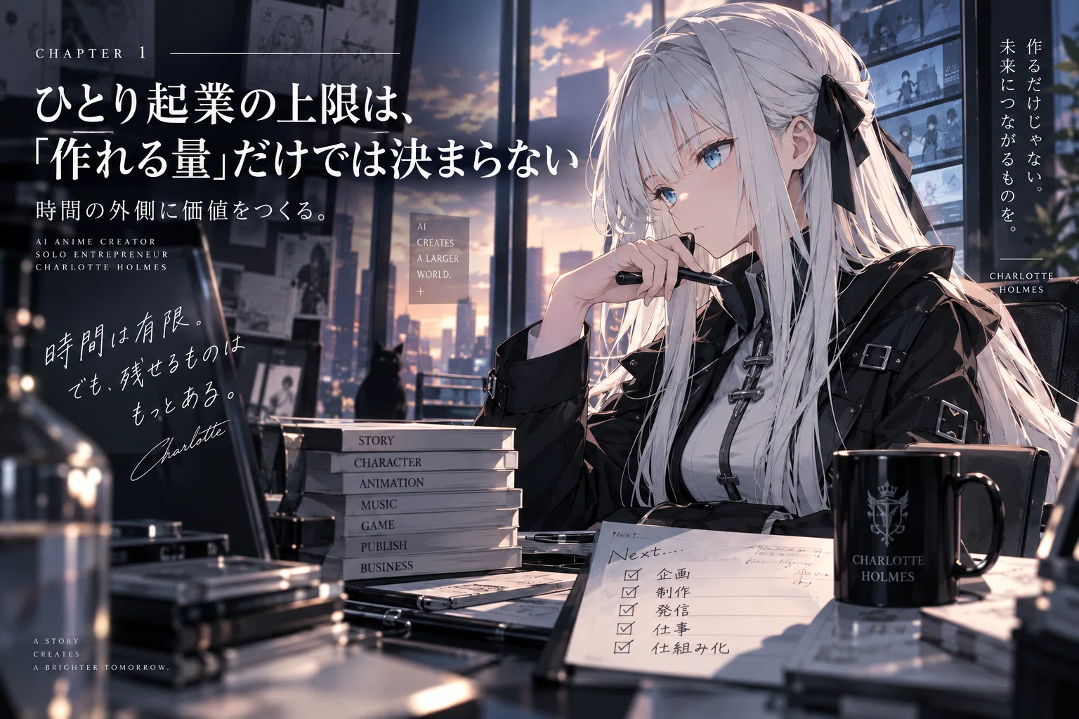 AIアニメ作家が、ひとり起業として戦うためには。――「何でもできる